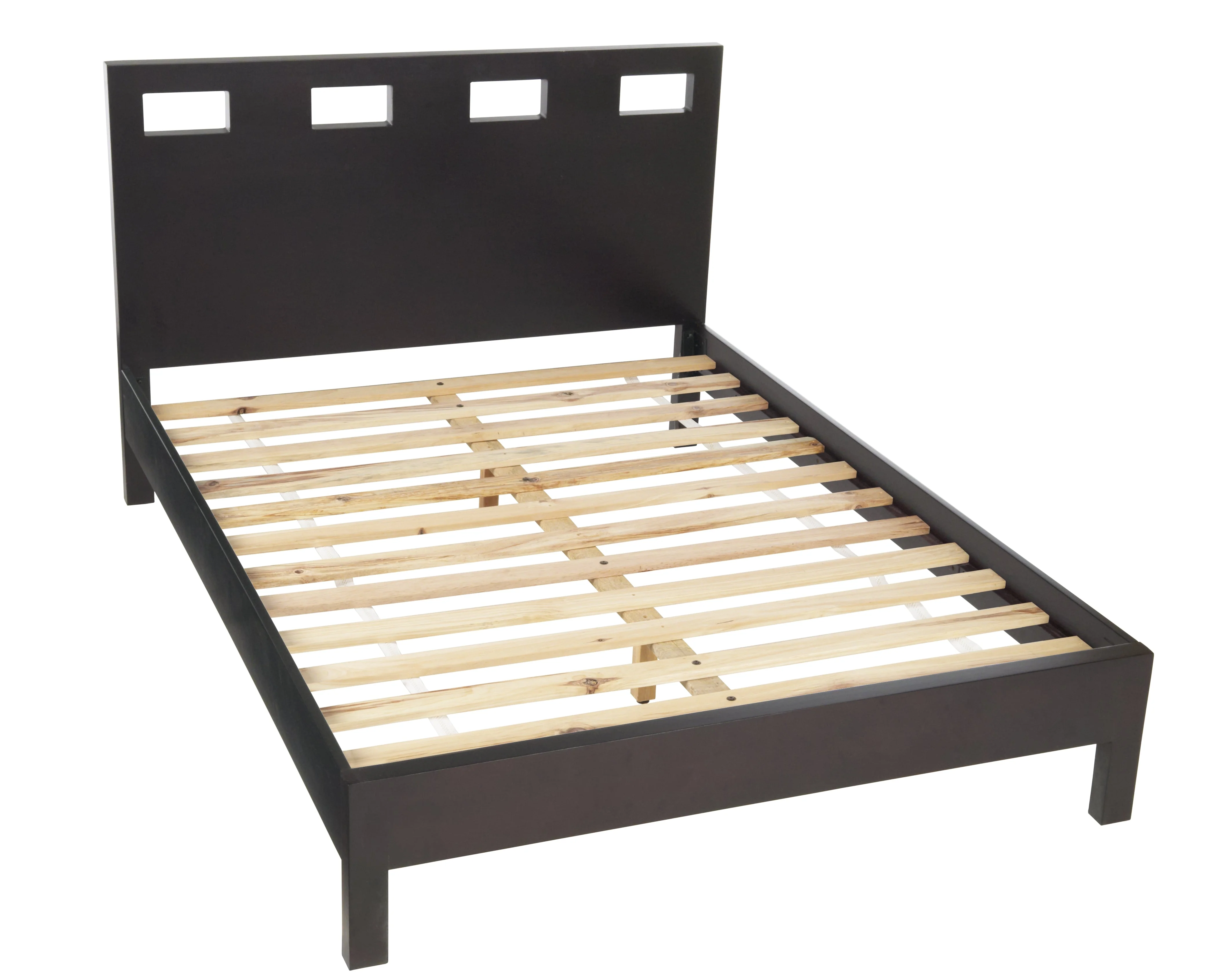 Riva Wood California King Platform Bed in Espresso - Image 10