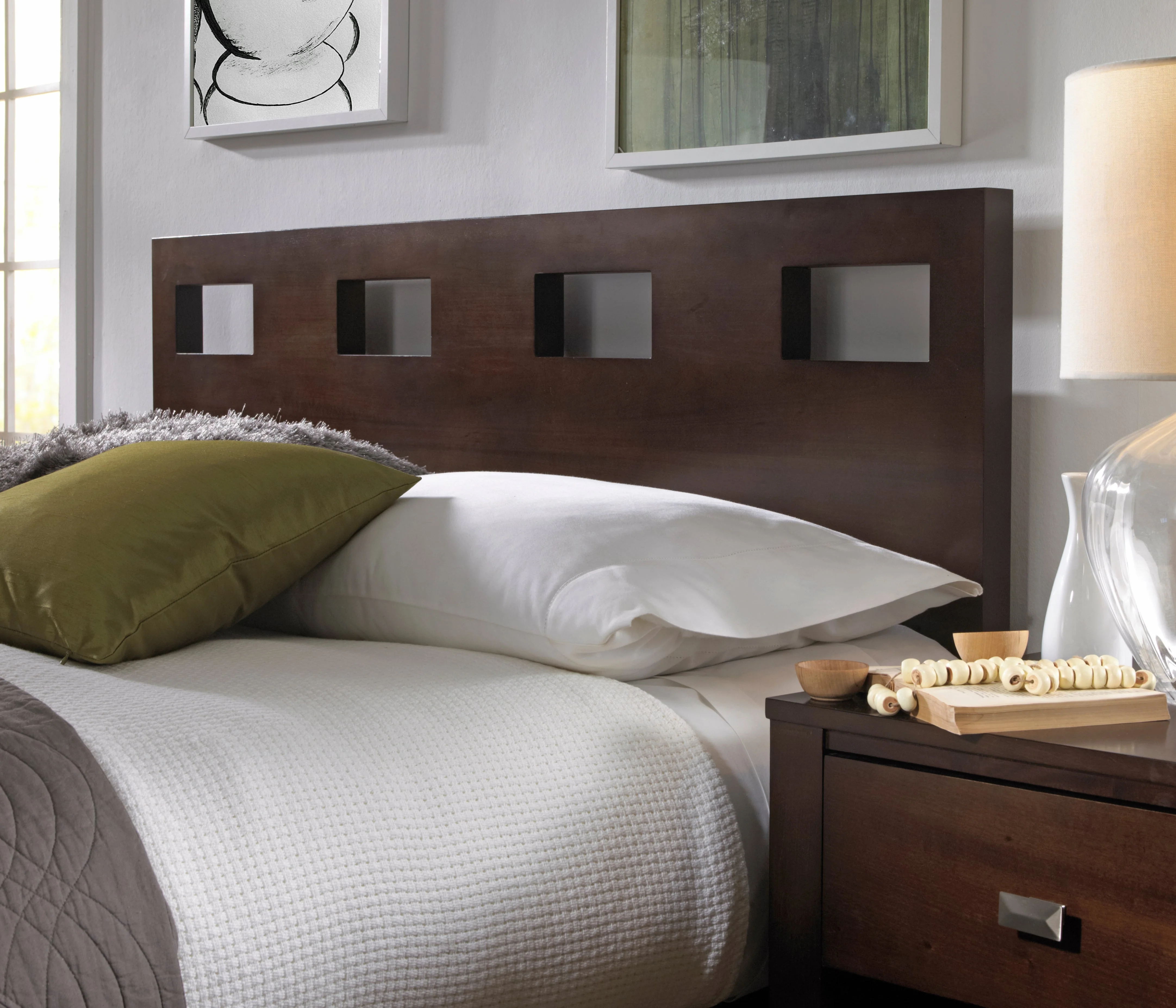 Riva Wood Twin Storage Bed in Chocolate Brown - Image 3