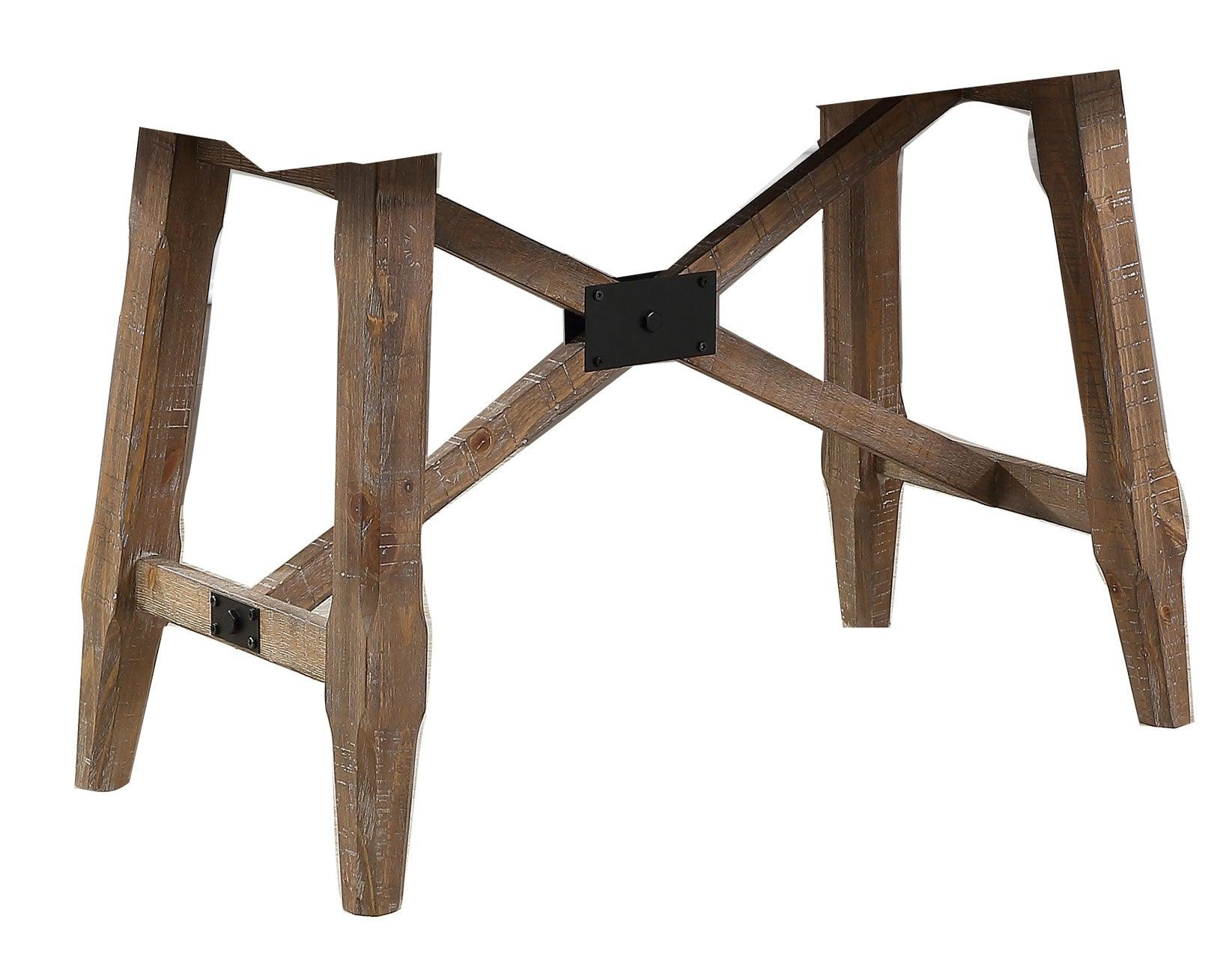Riverdale 96-inch Counter Table w/2 12-inch Leaves - Image 4
