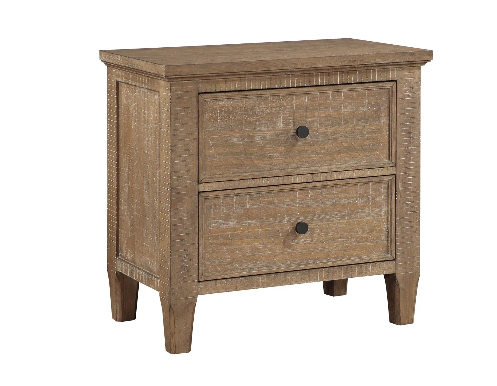 Riverdale Driftwood Storage Platform Bedroom Set - Image 18