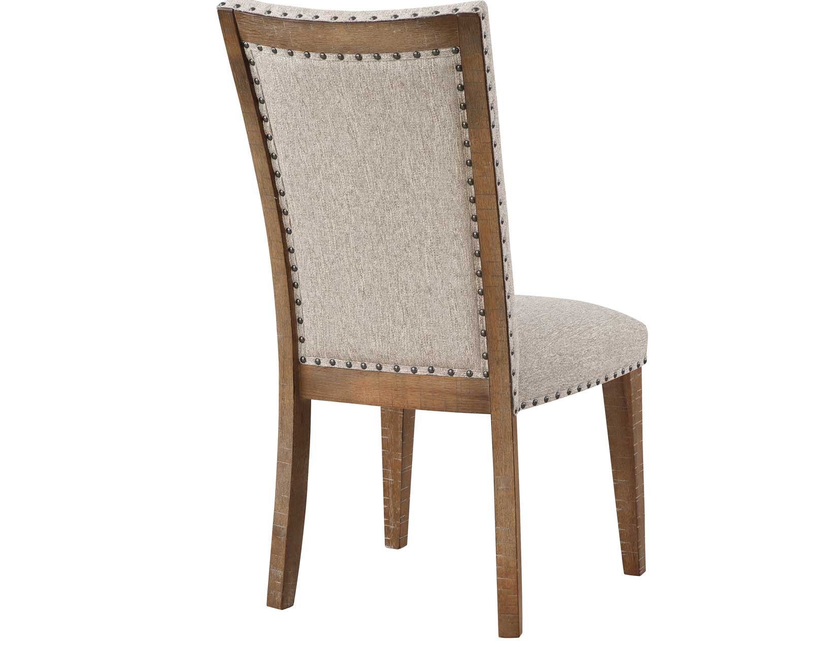 Riverdale Oatmeal/Driftwood Trestle Dining Room Set - Image 10