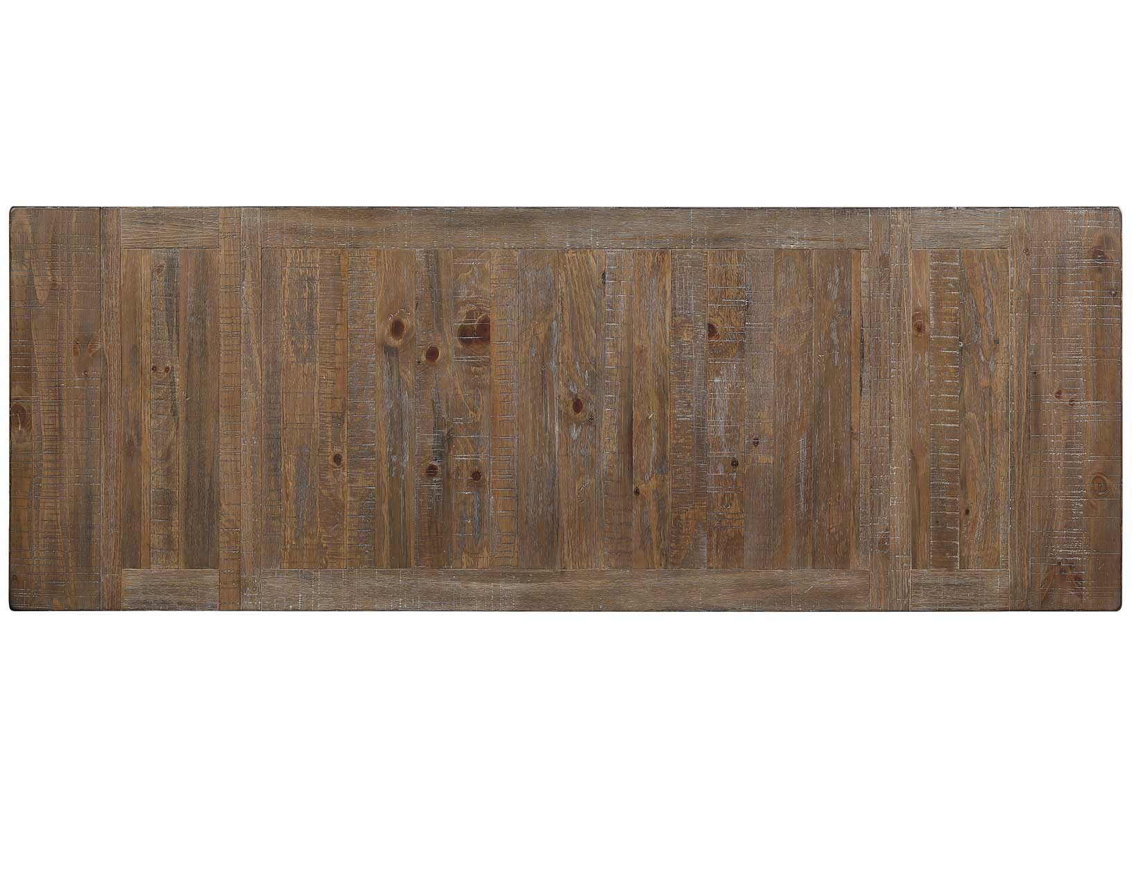 Riverdale Oatmeal/Driftwood Trestle Dining Room Set - Image 2