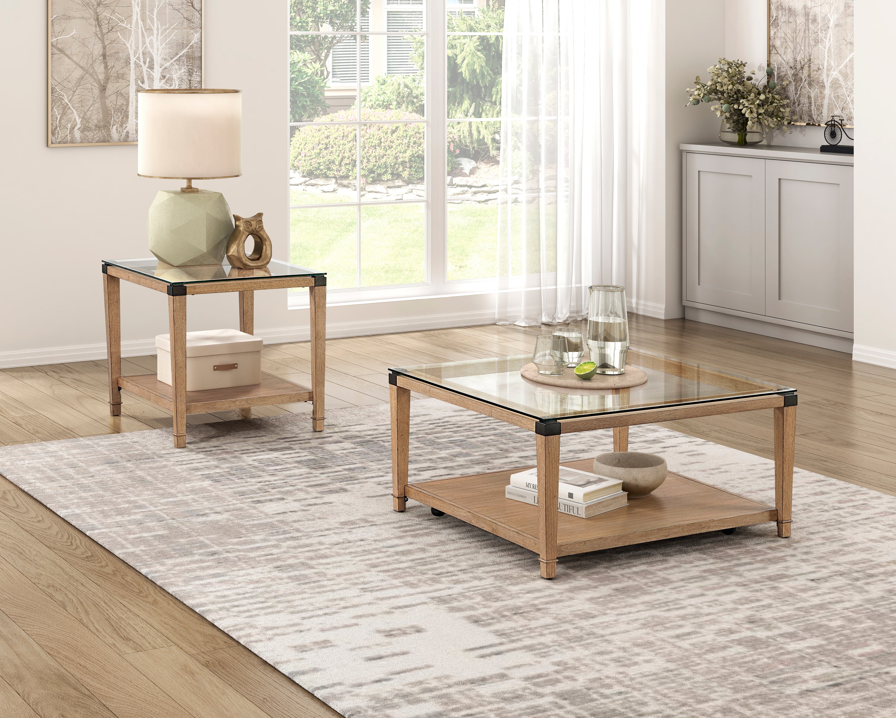 Riverton Brown Cocktail Table - Image 6