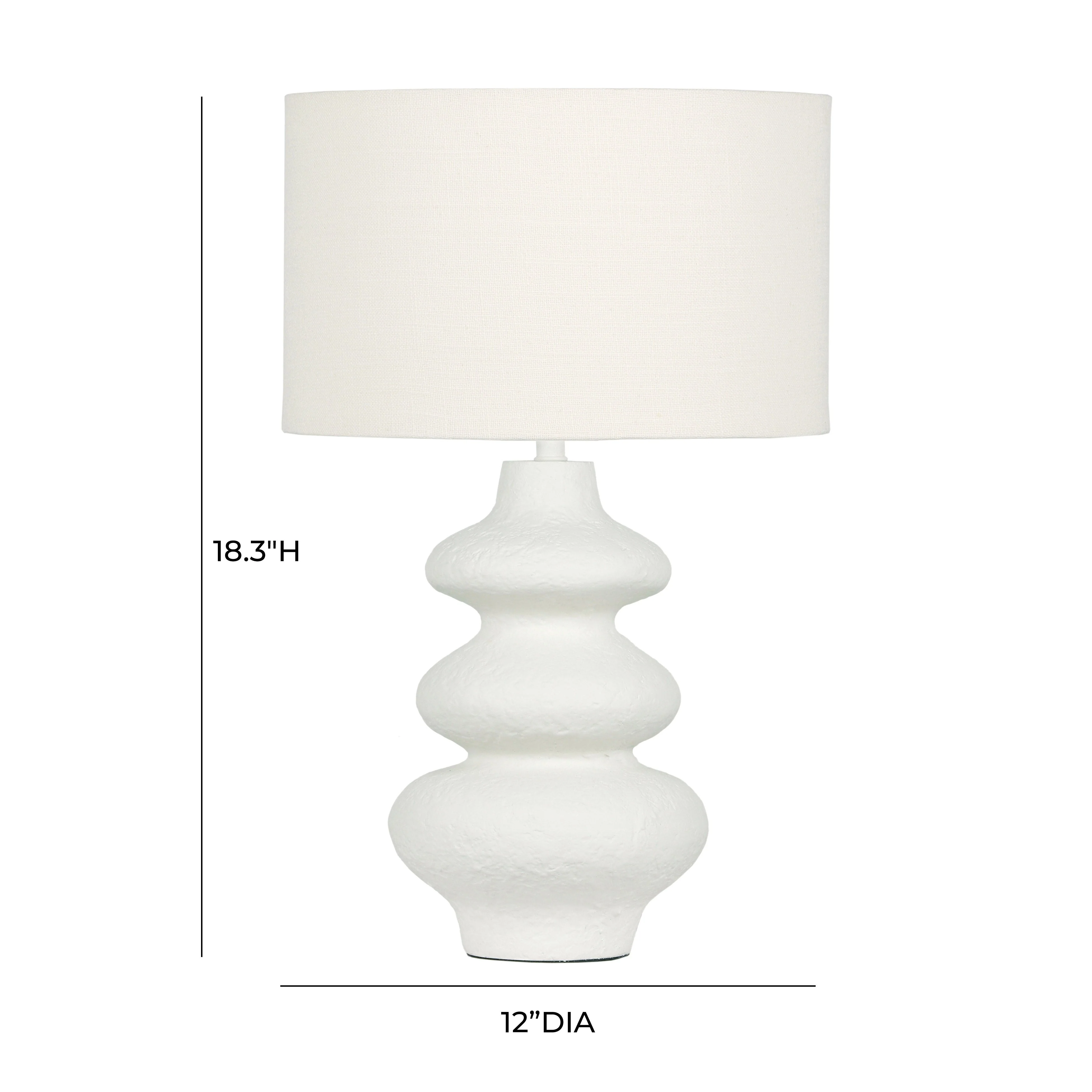 Riviera Textured Table Lamp - Image 6