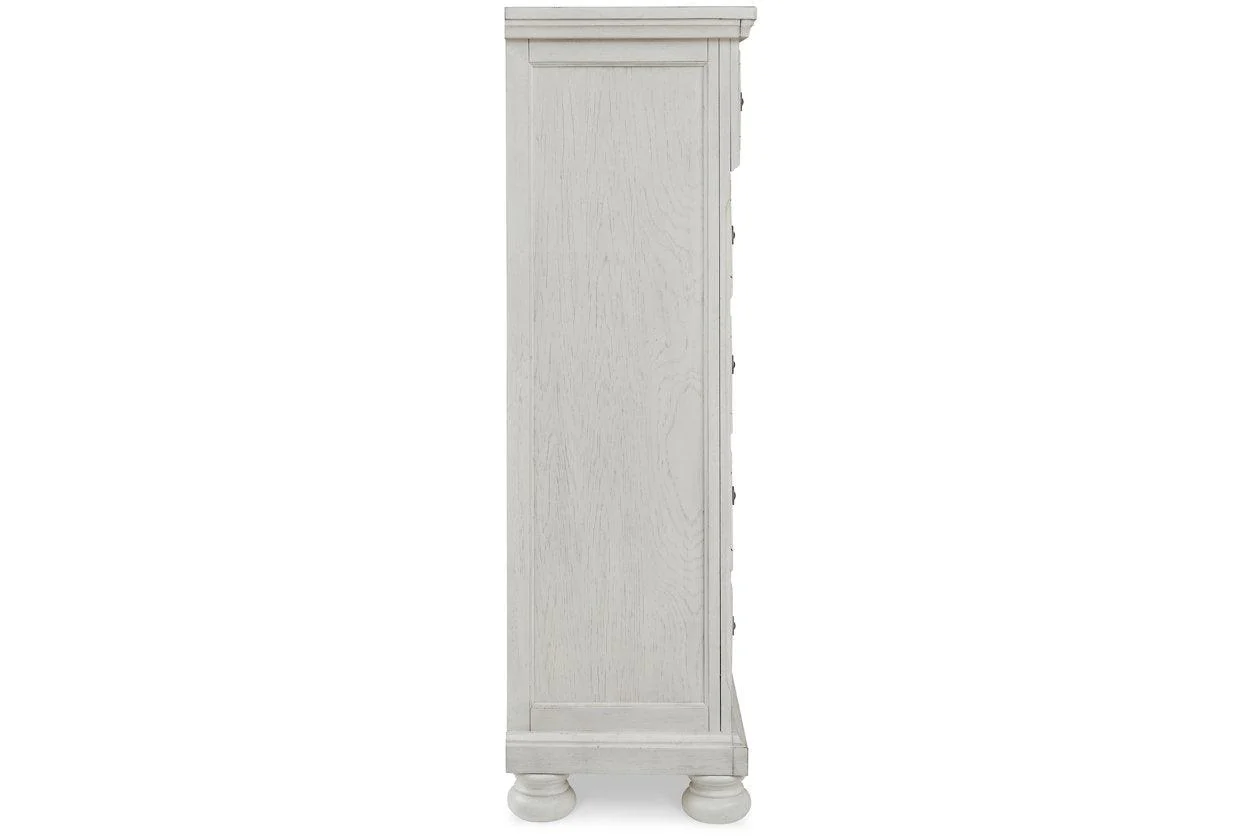 Robbinsdale Antique White Chest of Drawers - Image 4