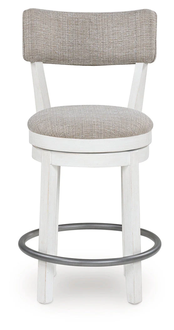 Robbinsdale Antique White Counter Height Barstool (Set of 2), Set of 2 - Image 2