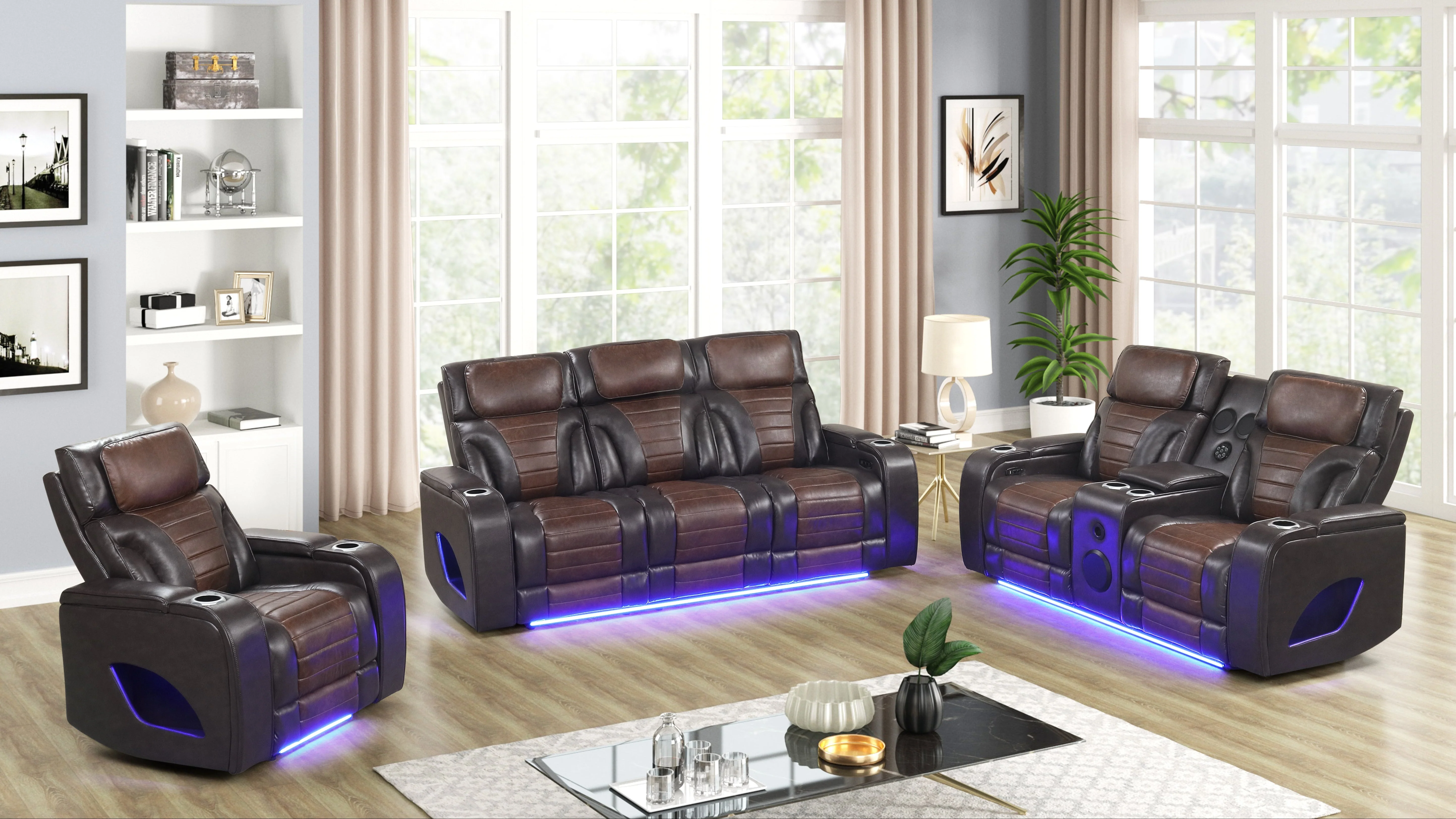 Robin Brown 3-Piece Power Reclining Set [Special Price] - Image 2