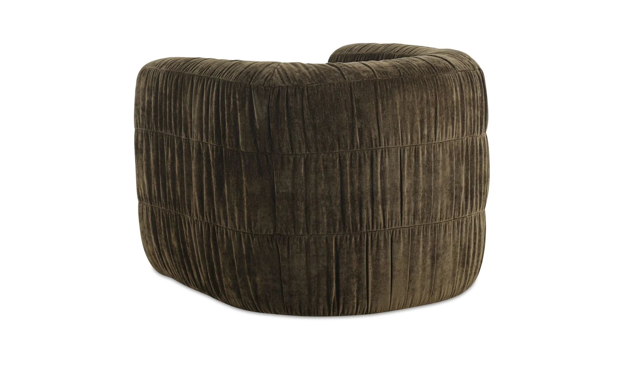 Robson Swivel Chair Dark Green - Image 4