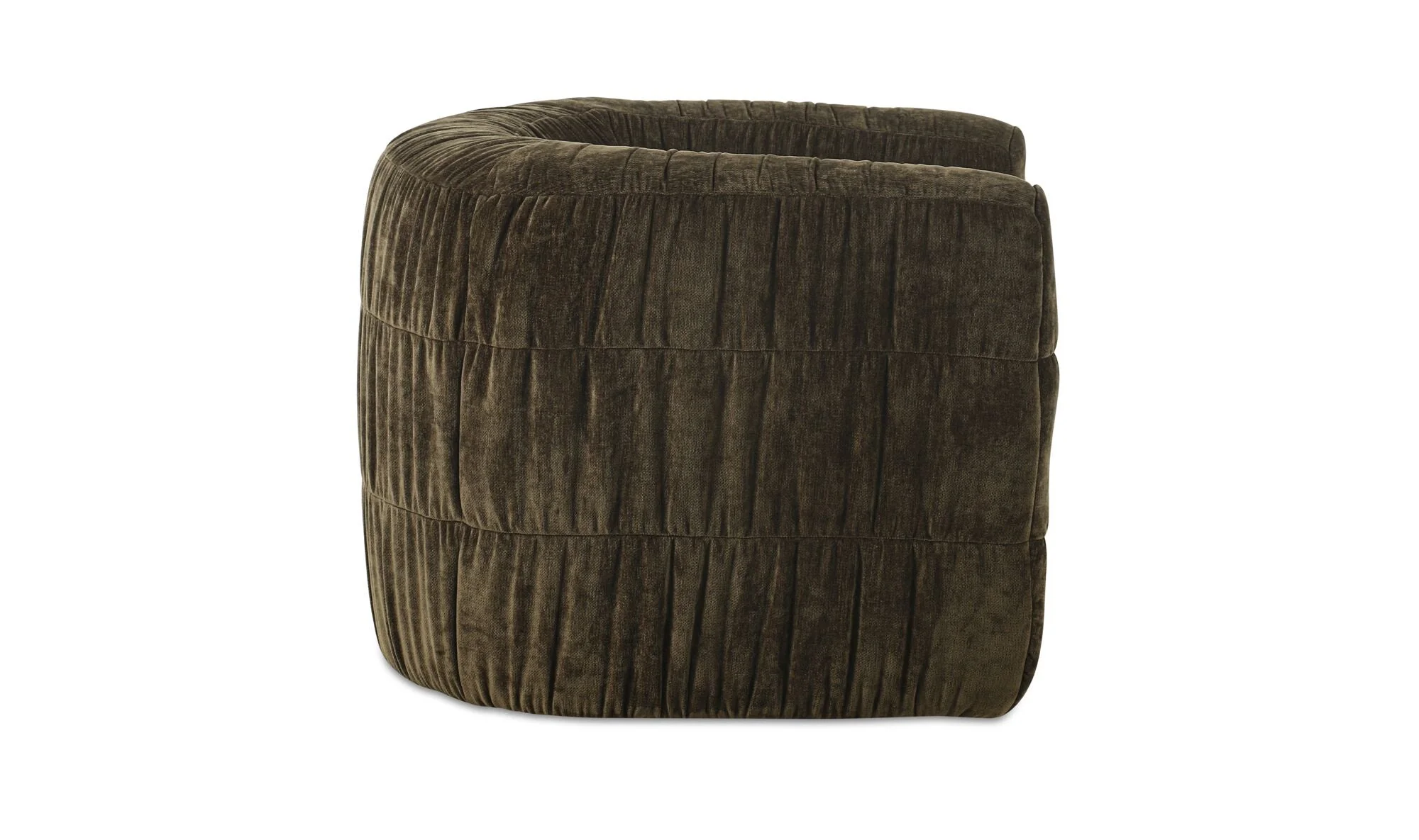 Robson Swivel Chair Dark Green - Image 5