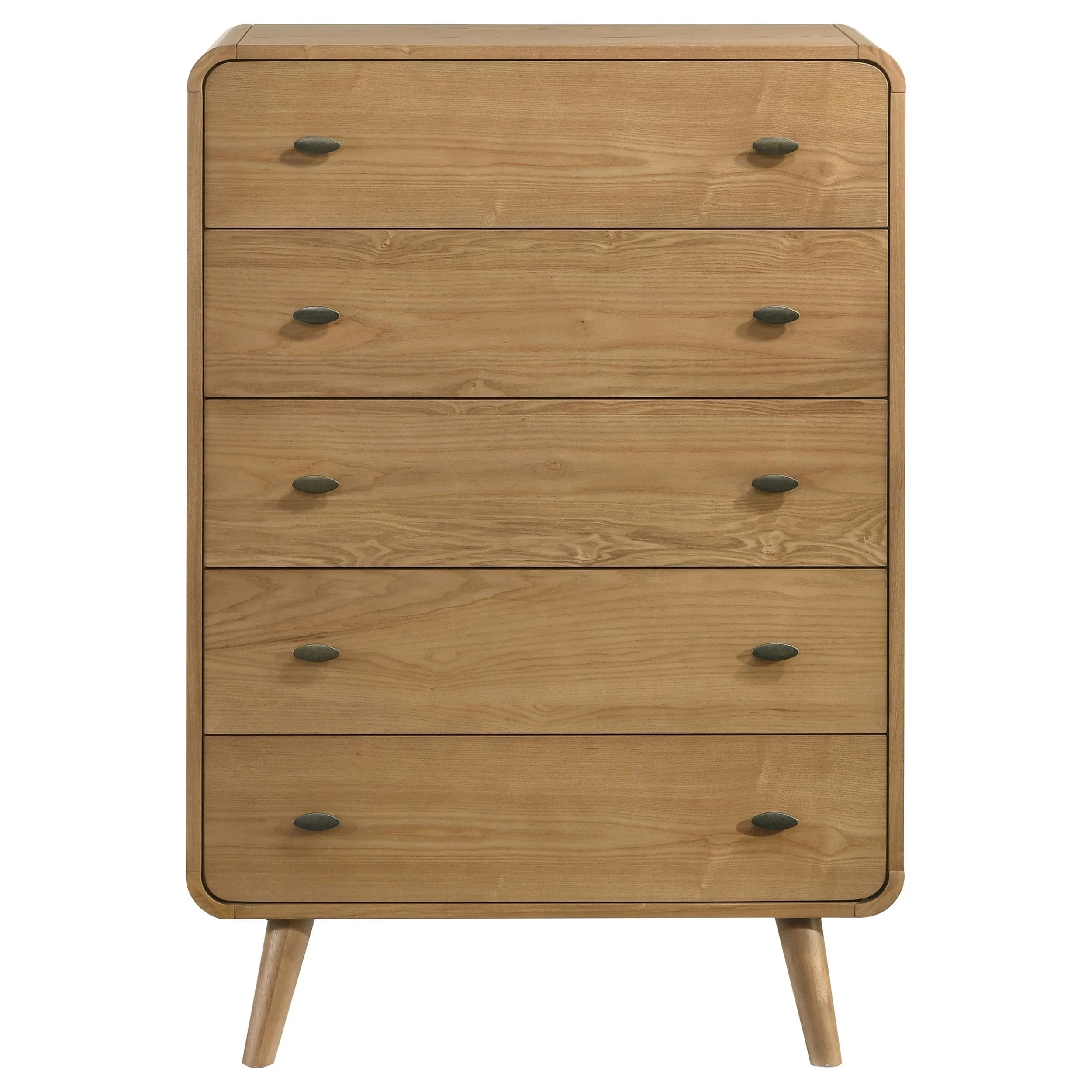 Robyn 5-drawer Bedroom Chest of Drawers Light Ash - Image 3