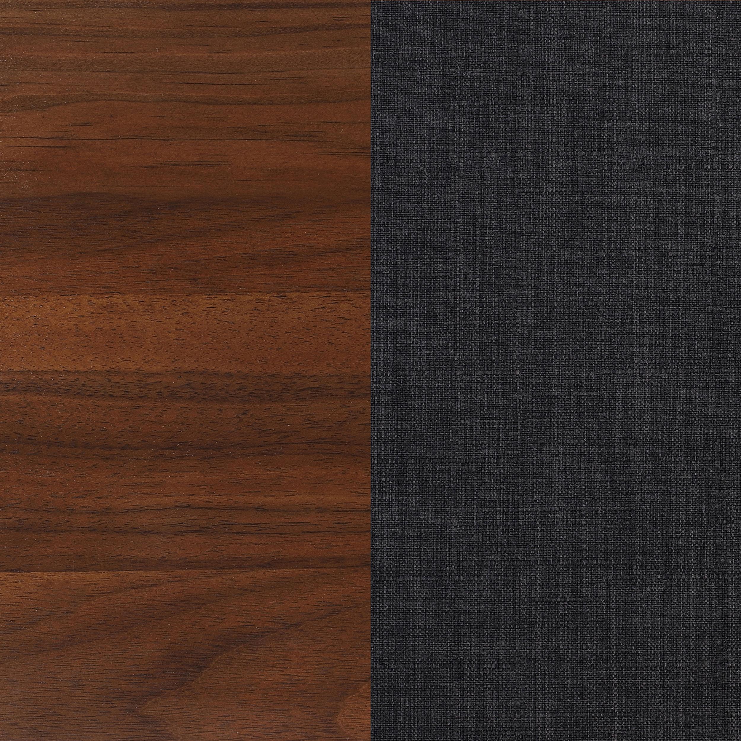 Robyn Dark Walnut Wood Twin Platform Bed - Image 9