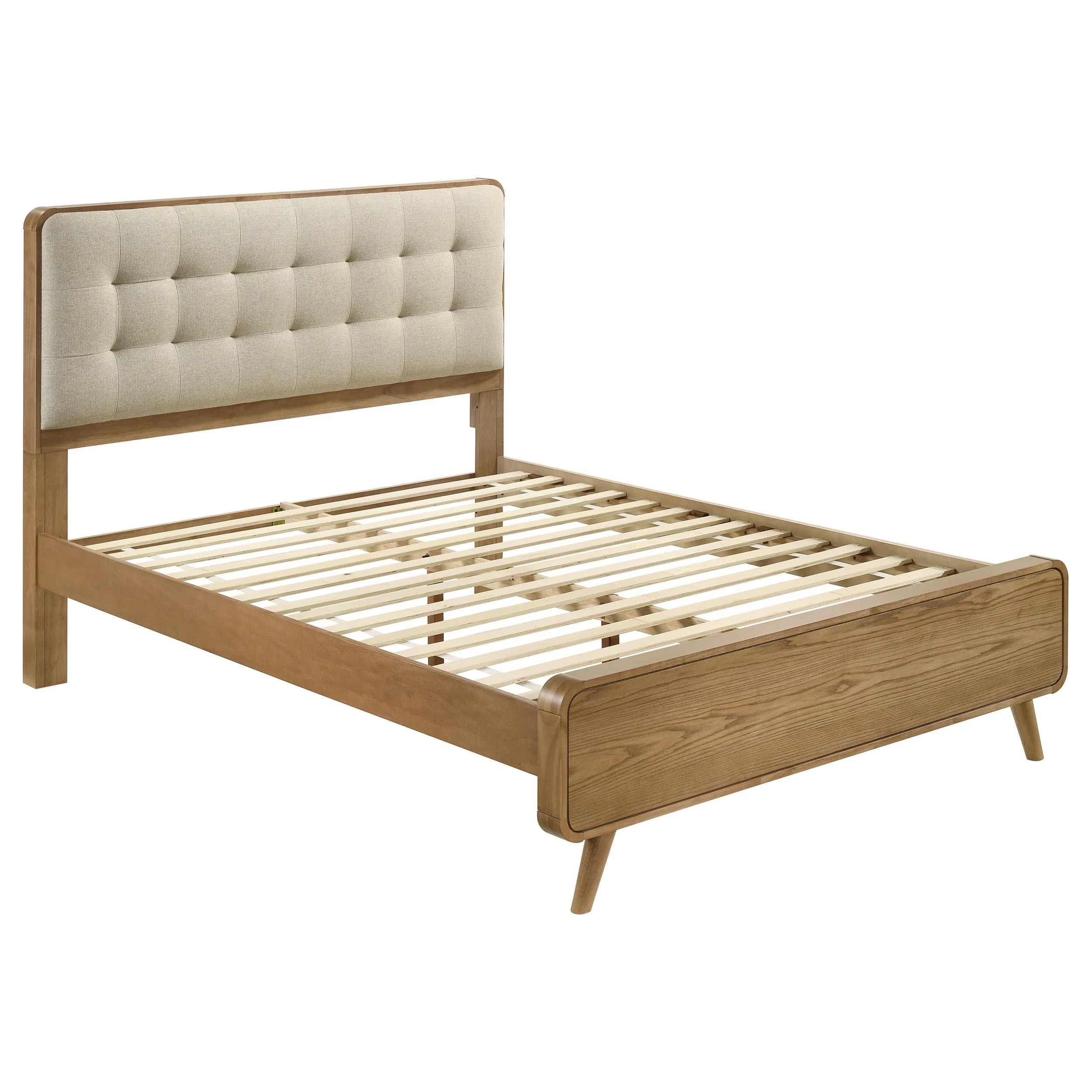 Robyn Light Ash Wood Eastern King Platform Bed - Image 3