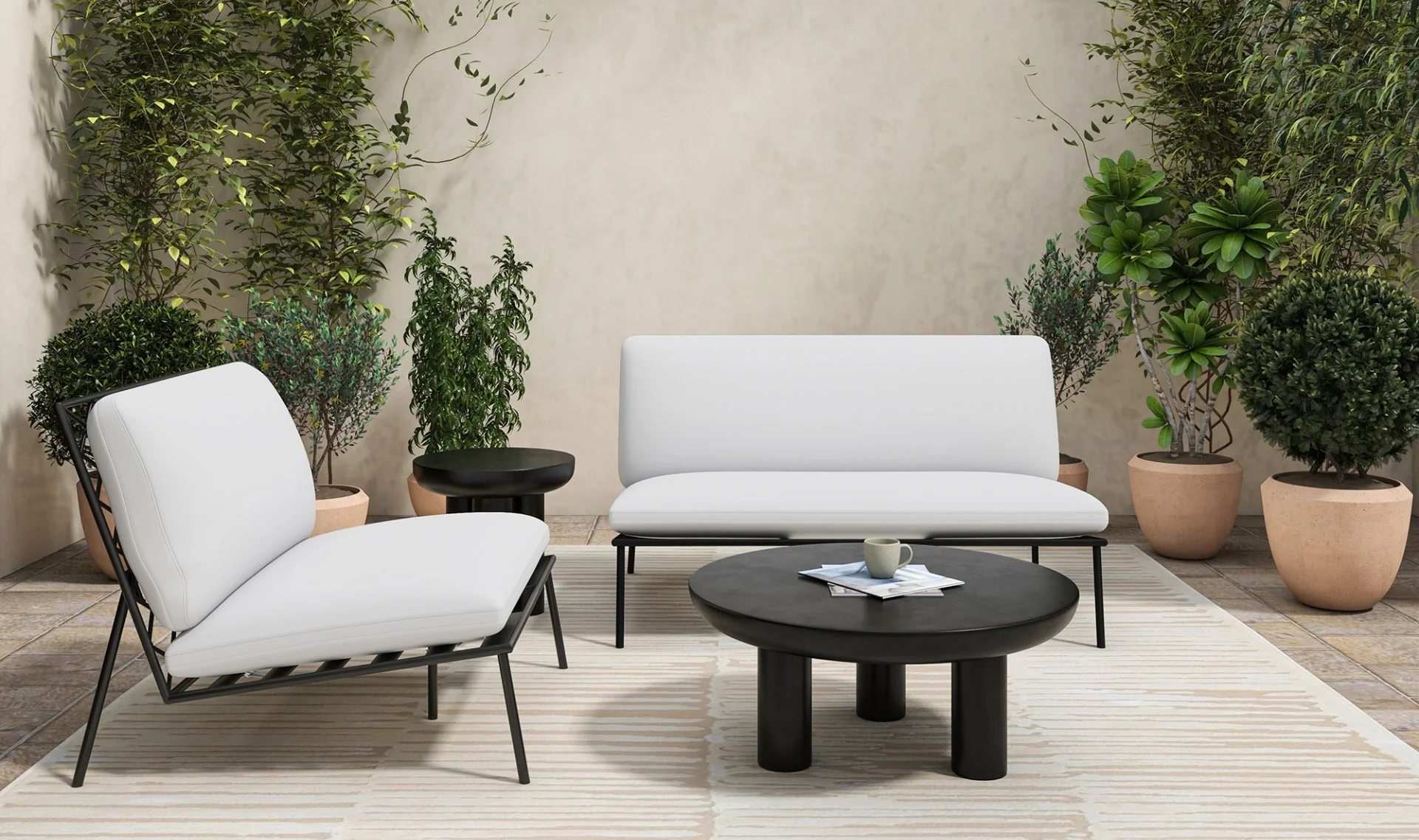 Rocca Coffee Table Black - Image 5