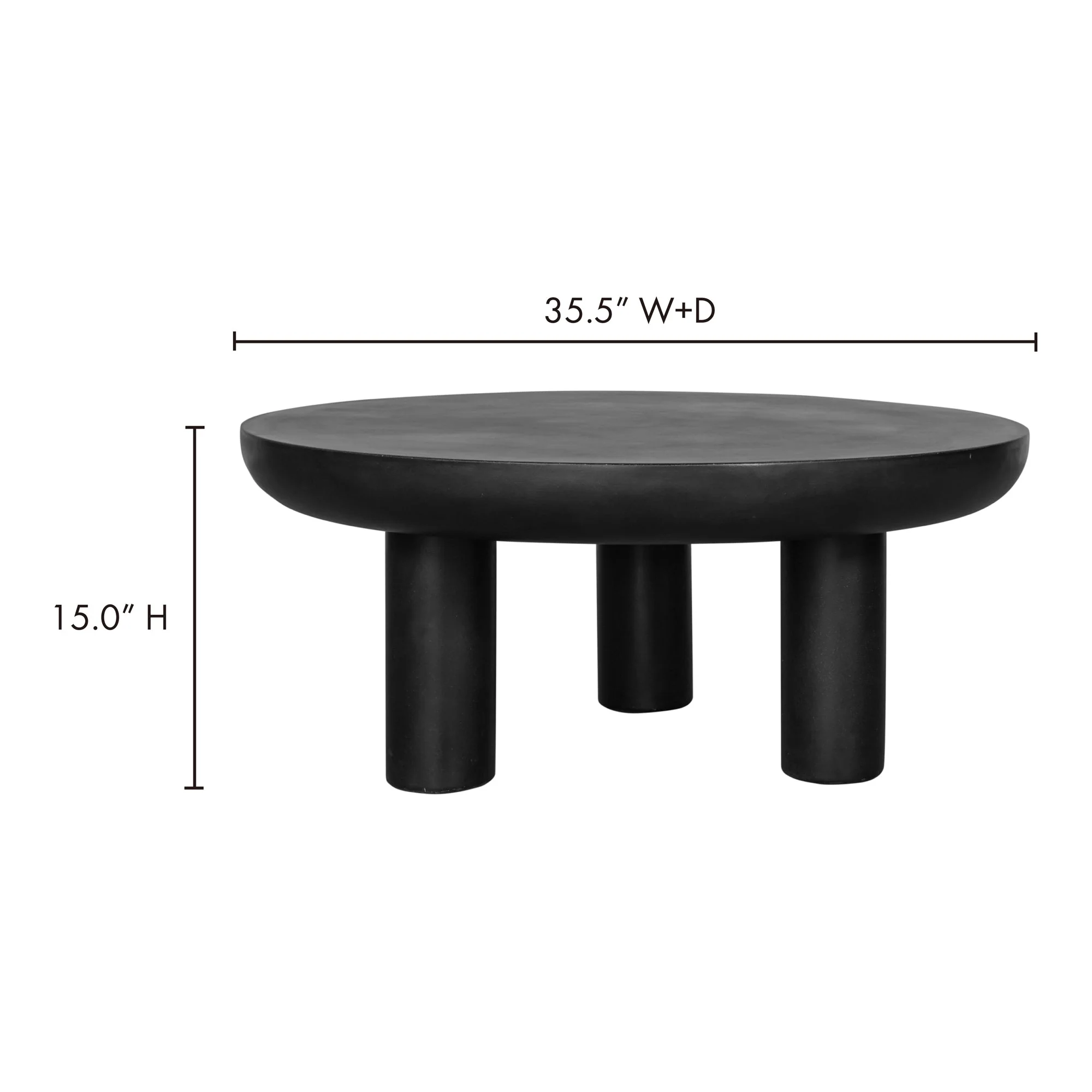 Rocca Coffee Table Black - Image 9