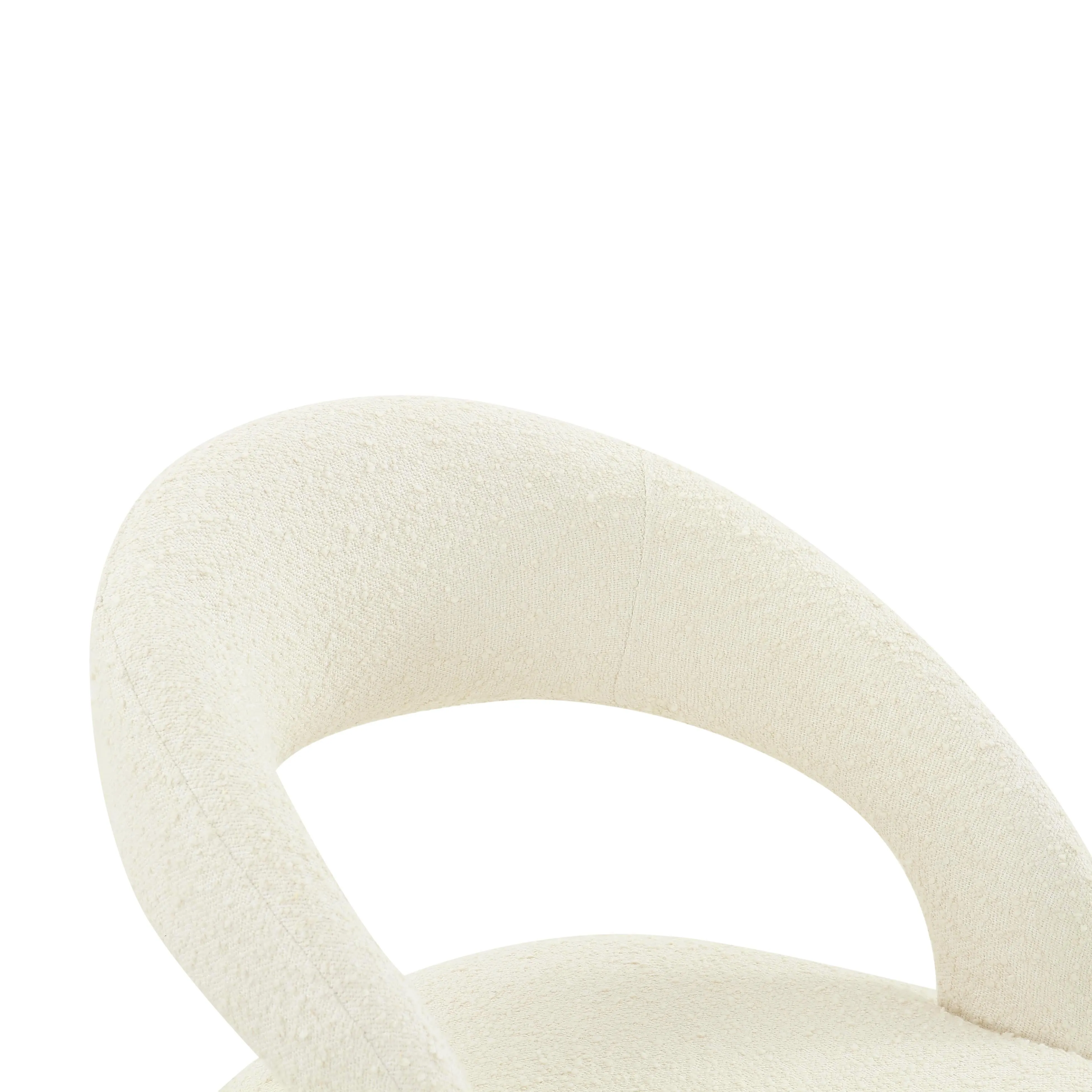 Rocco Performance Boucle Dining Chair - Image 5