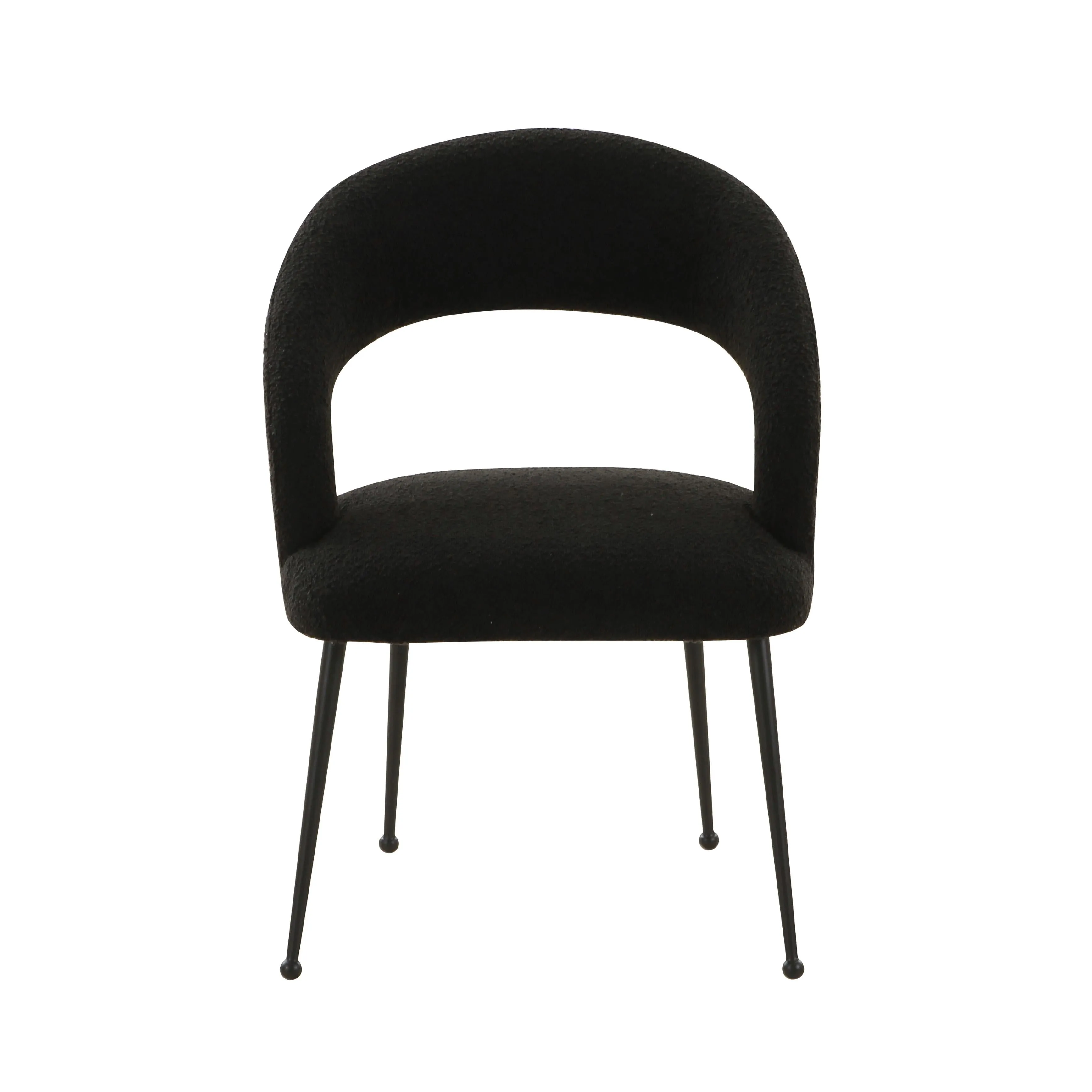 Rocco Performance Boucle Dining Chair - Image 9