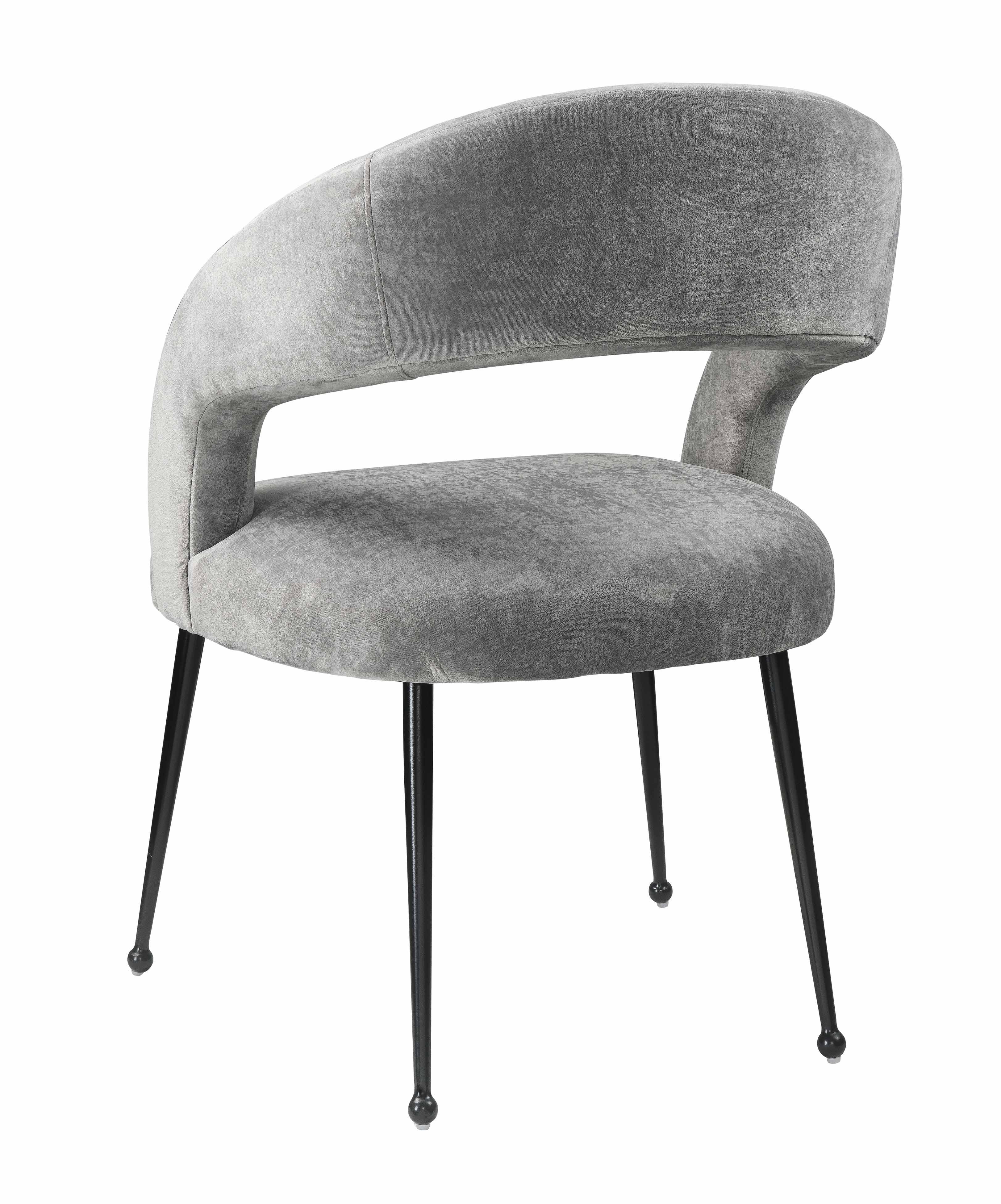 Rocco Velvet Dining Chair - Image 10
