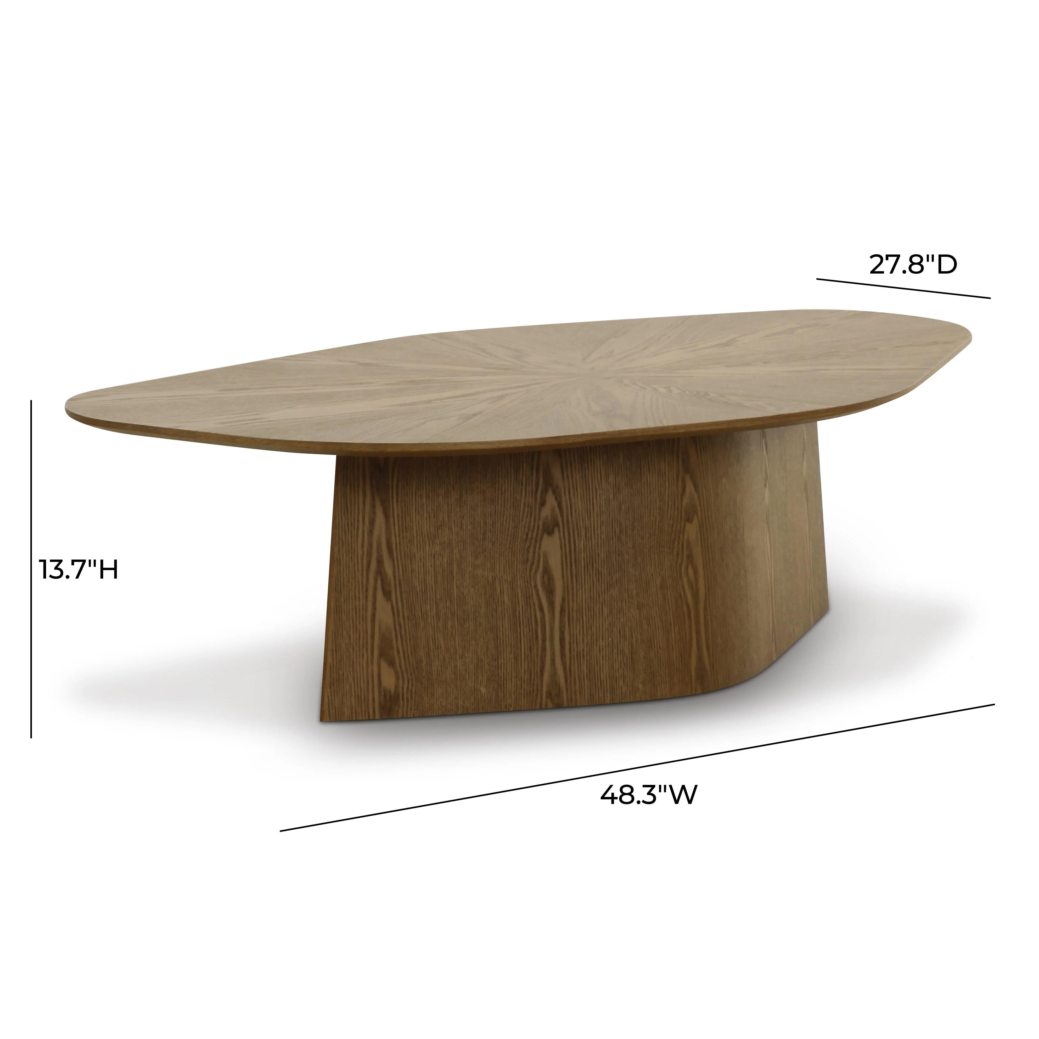 Roche Ash Geometric Coffee Table - Image 15