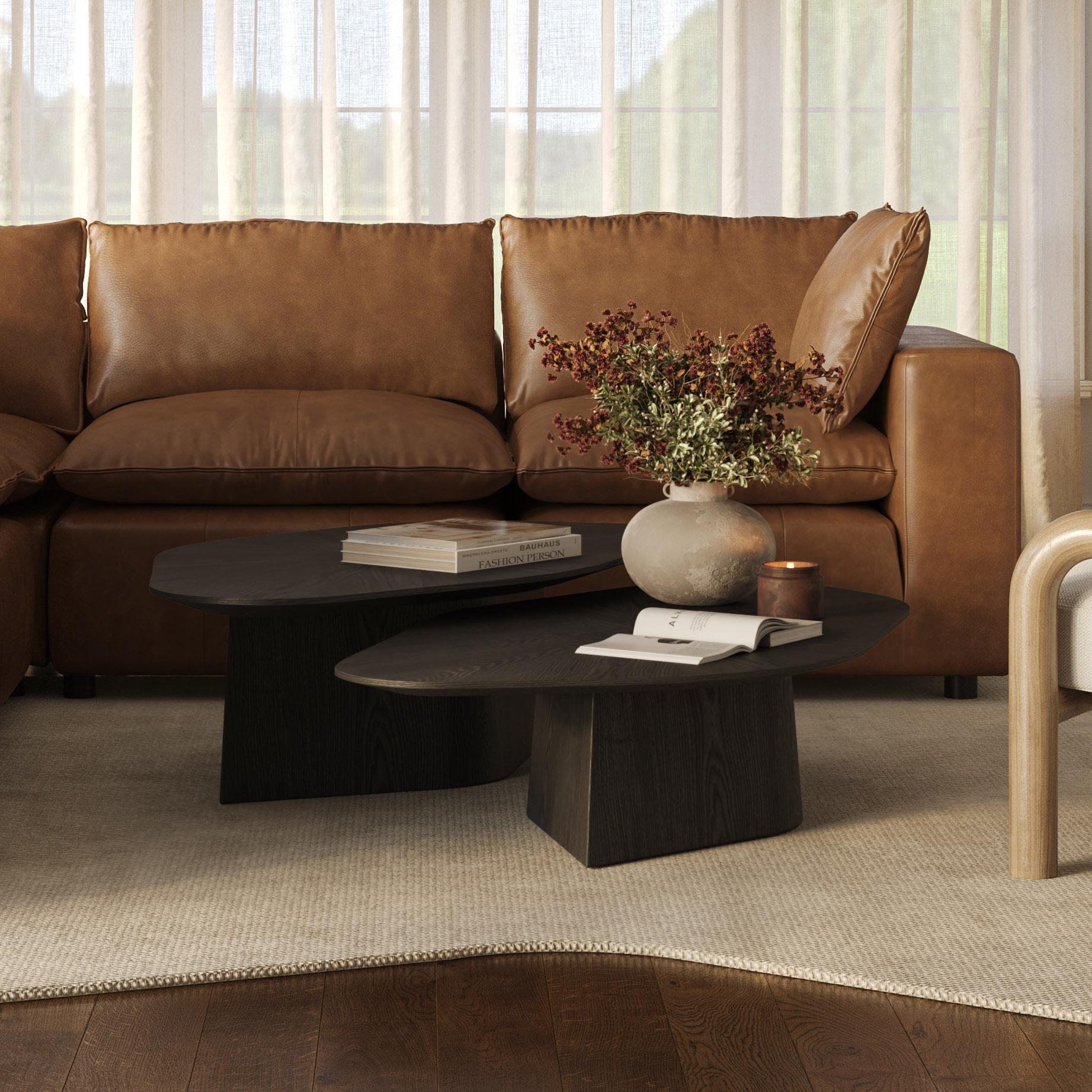 Roche Ash Nesting Coffee Table Set - Image 2