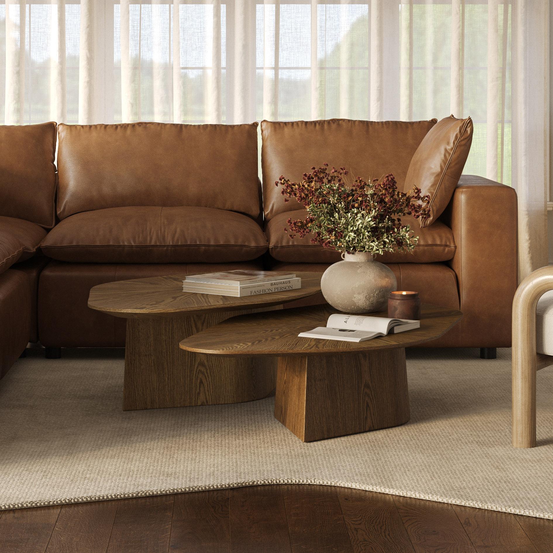 Roche Ash Nesting Coffee Table Set - Image 7