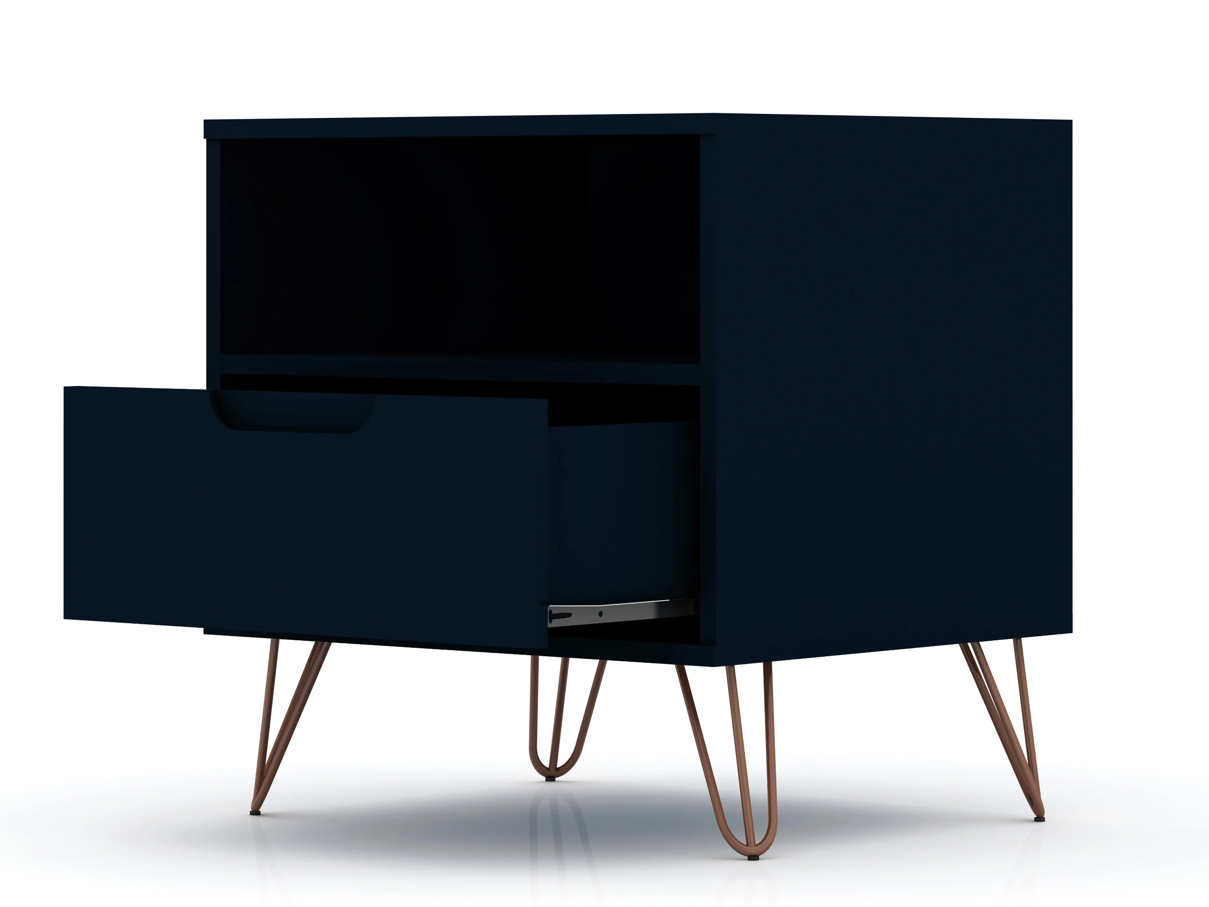 Rockefeller 1.0 Nightstand in Tatiana Midnight Blue - Image 4