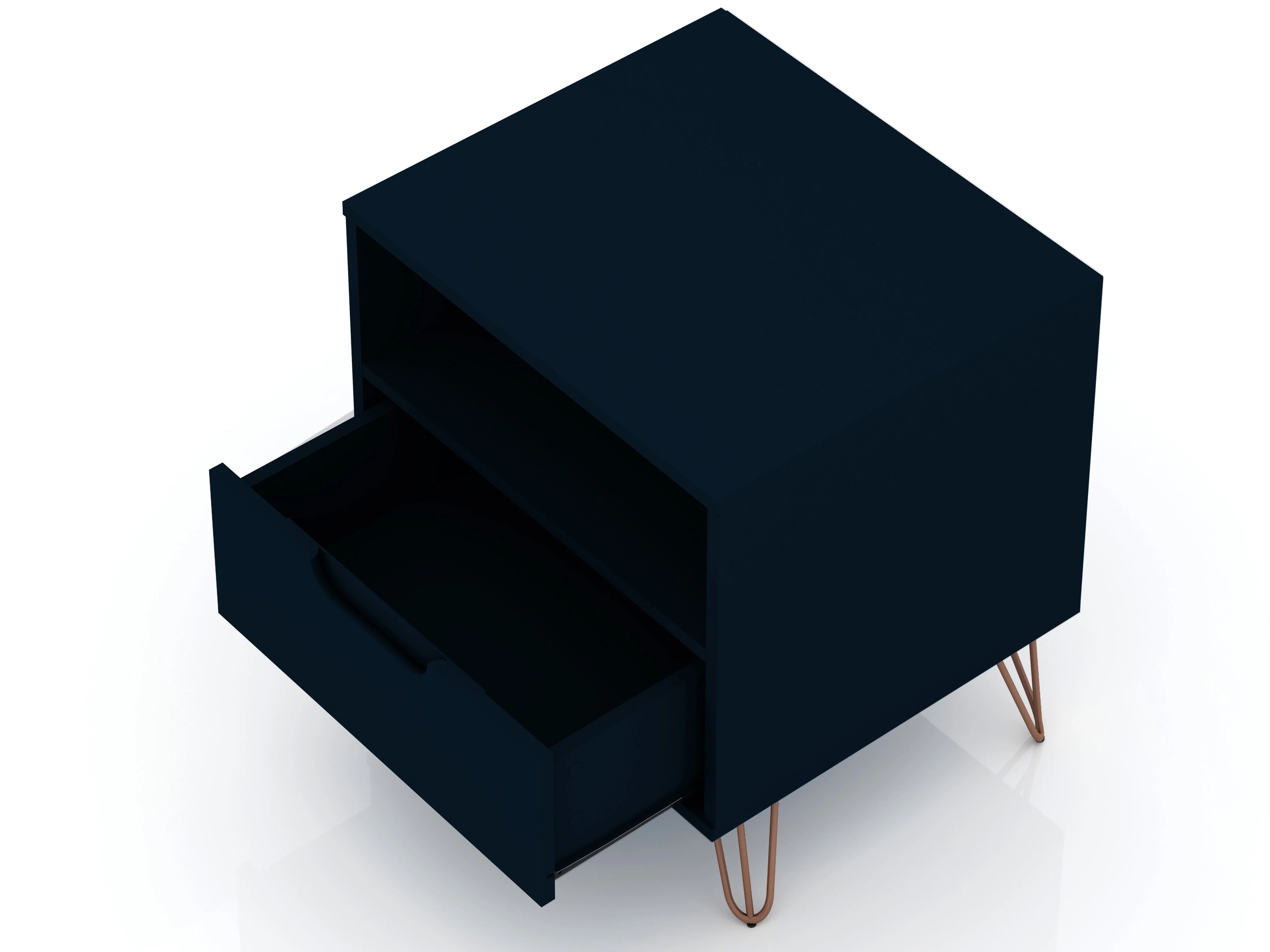 Rockefeller 1.0 Nightstand in Tatiana Midnight Blue - Image 5