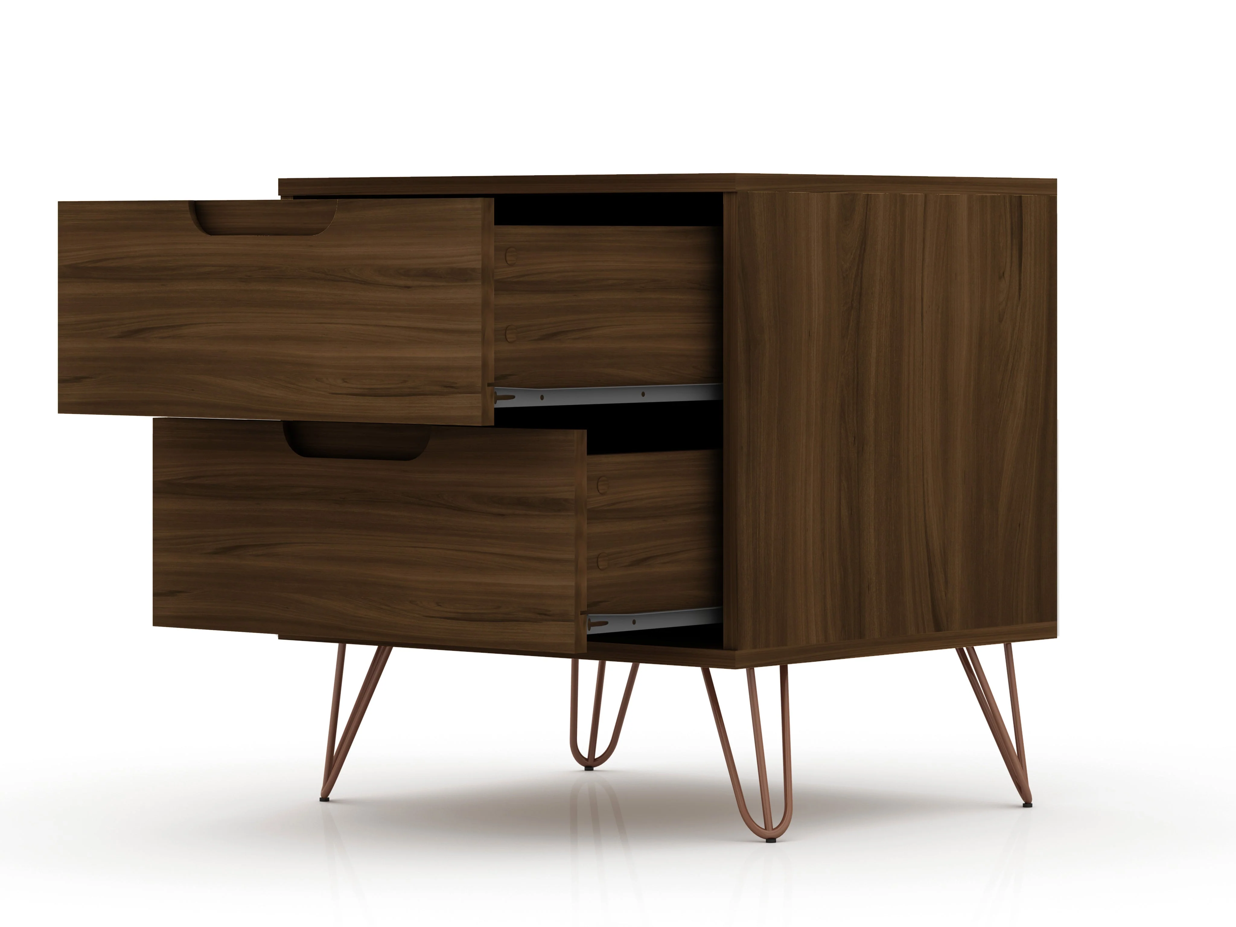 Rockefeller 2.0 Nightstand in Brown - Image 4