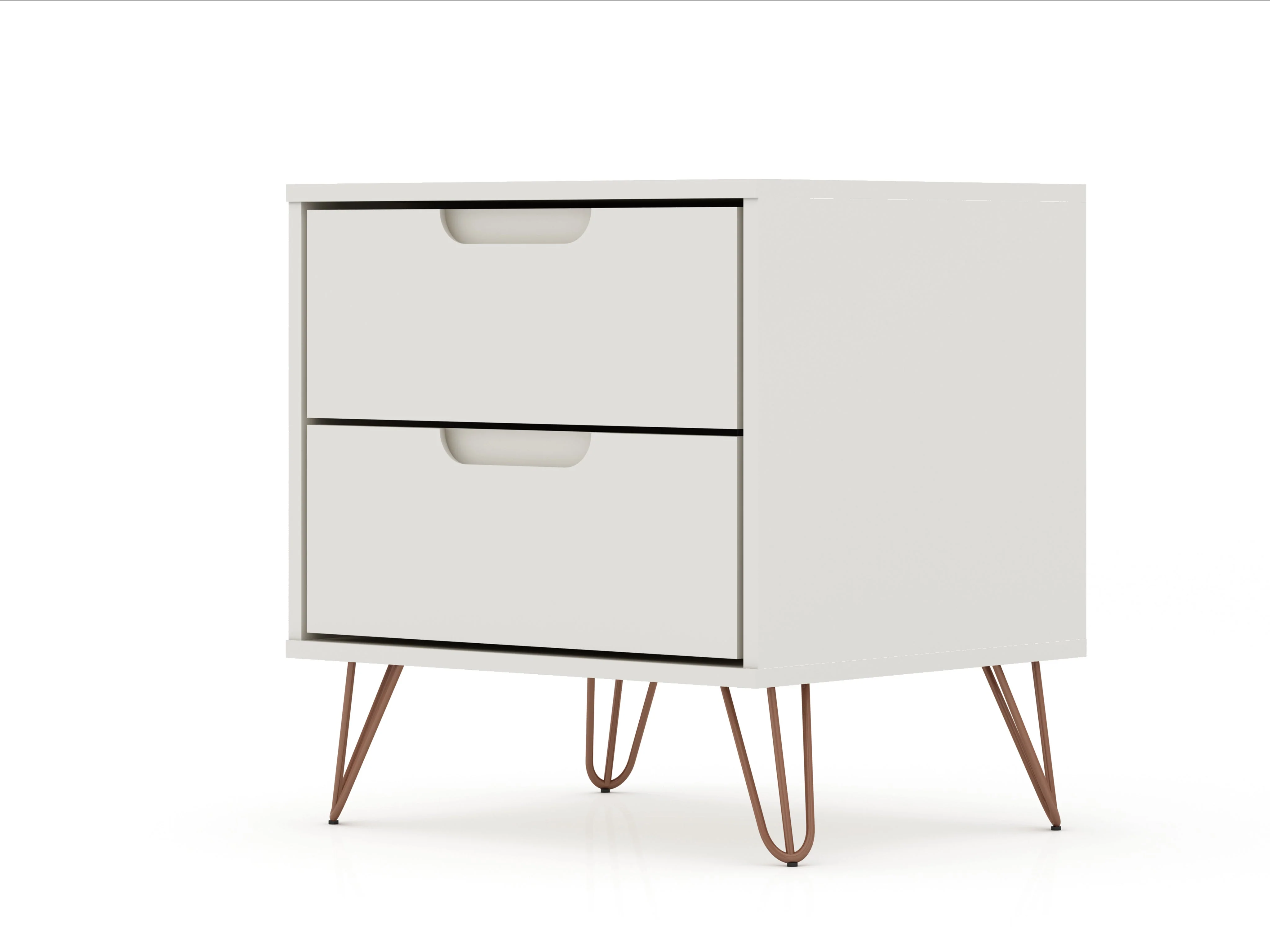 Rockefeller 2.0 Nightstand in Off White - Image 9
