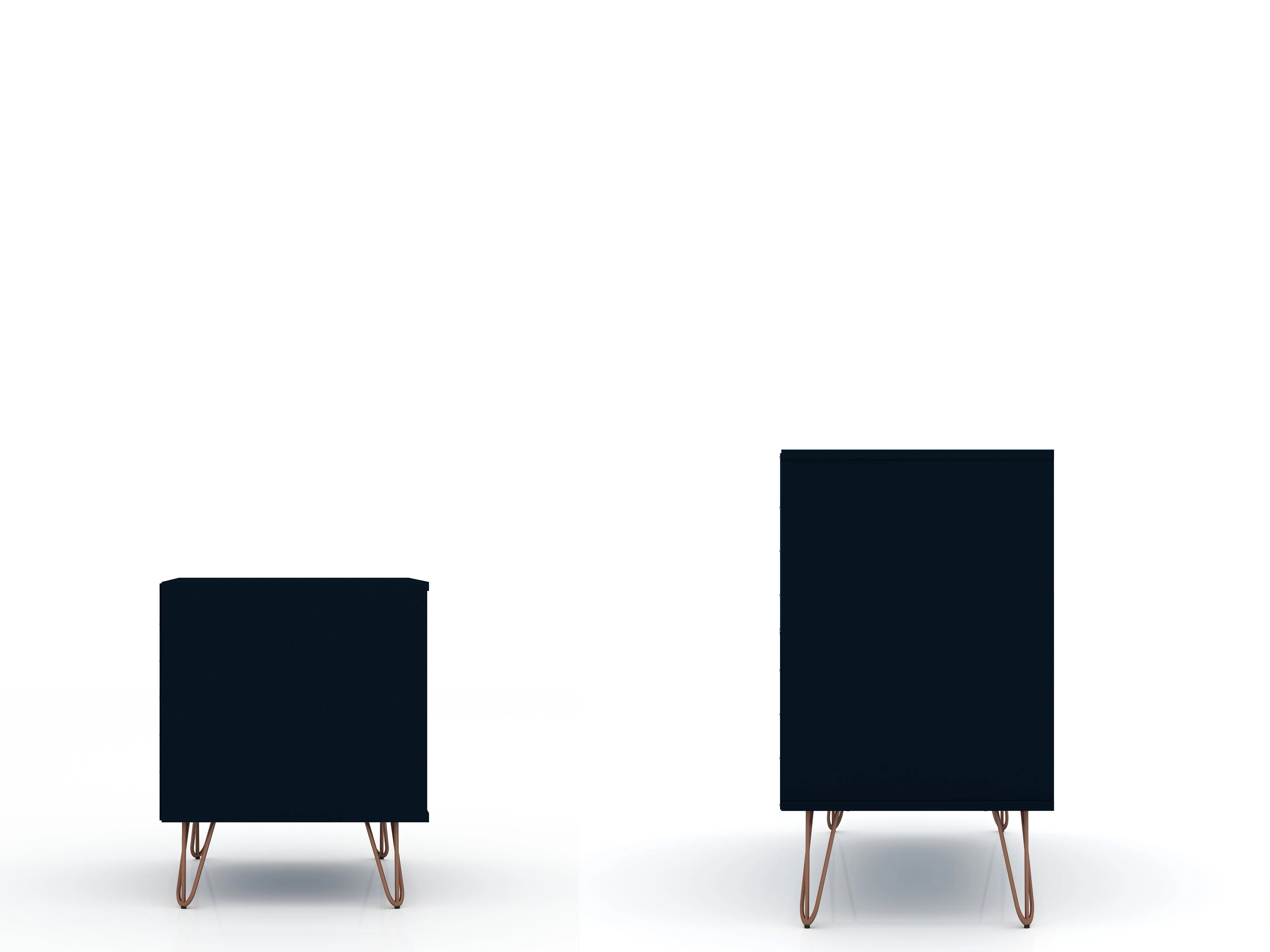Rockefeller Dresser and Nightstand Set in Tatiana Midnight Blue - Image 5