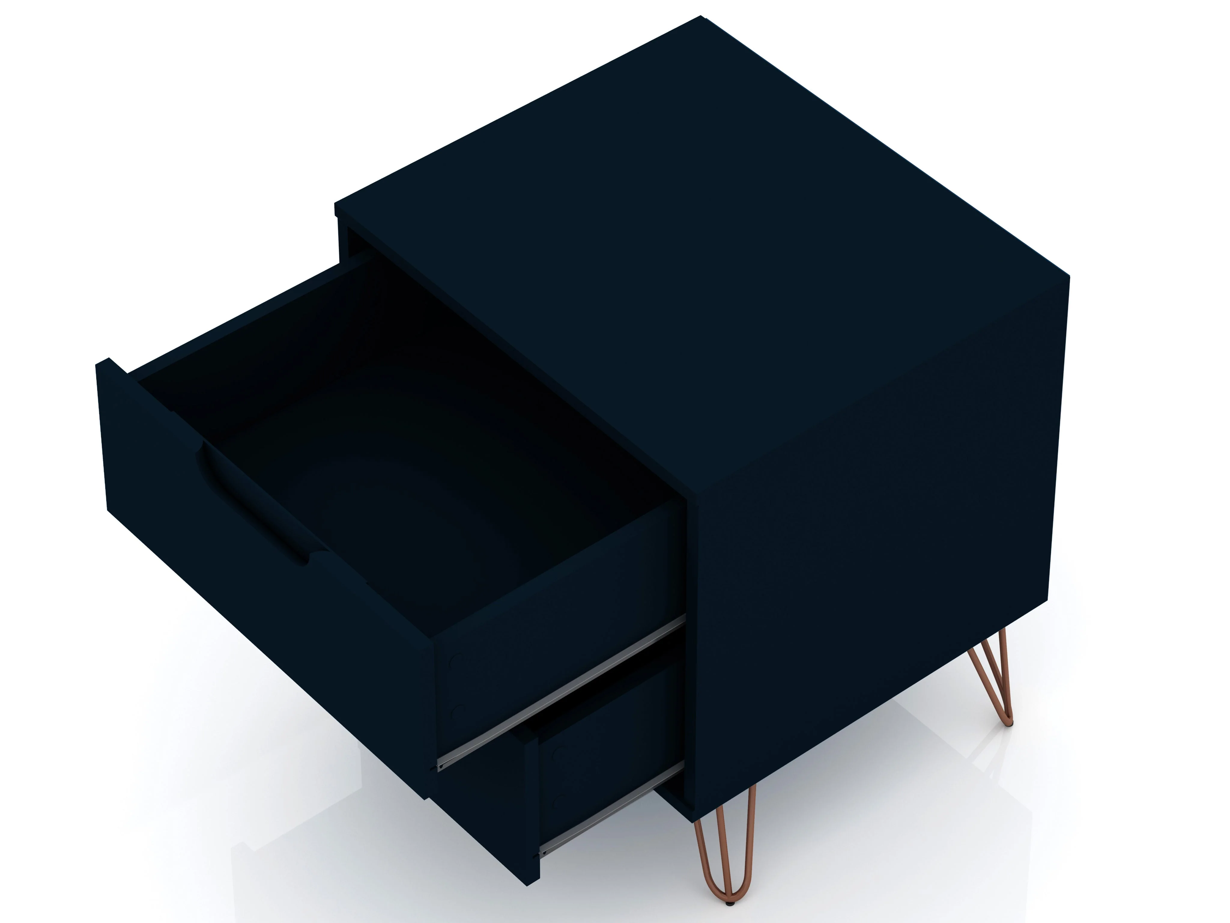 Rockefeller Dresser and Nightstand Set in Tatiana Midnight Blue - Image 8