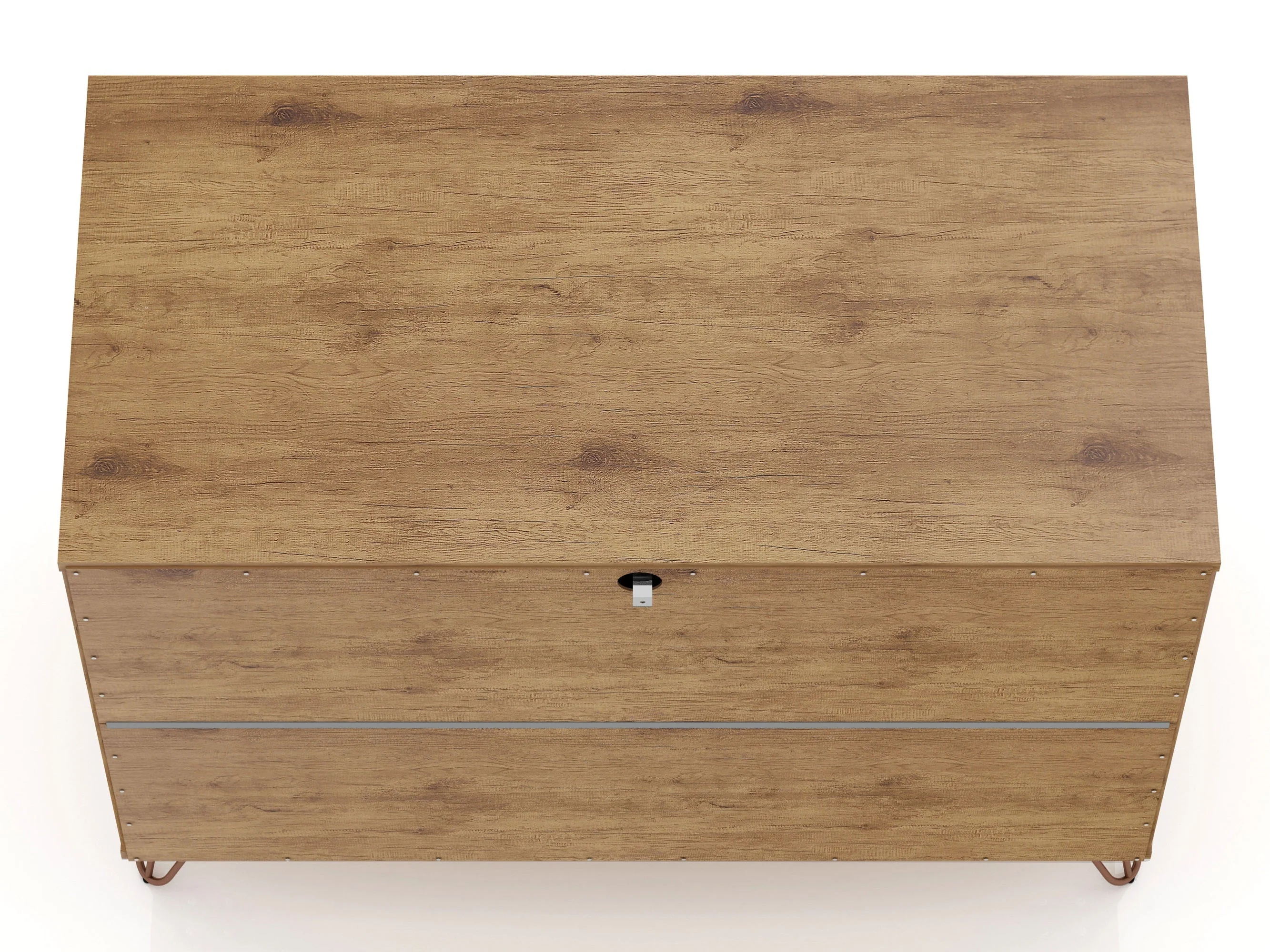 Rockefeller Dresser in Nature and Textured Grey (set of 2) - Image 8