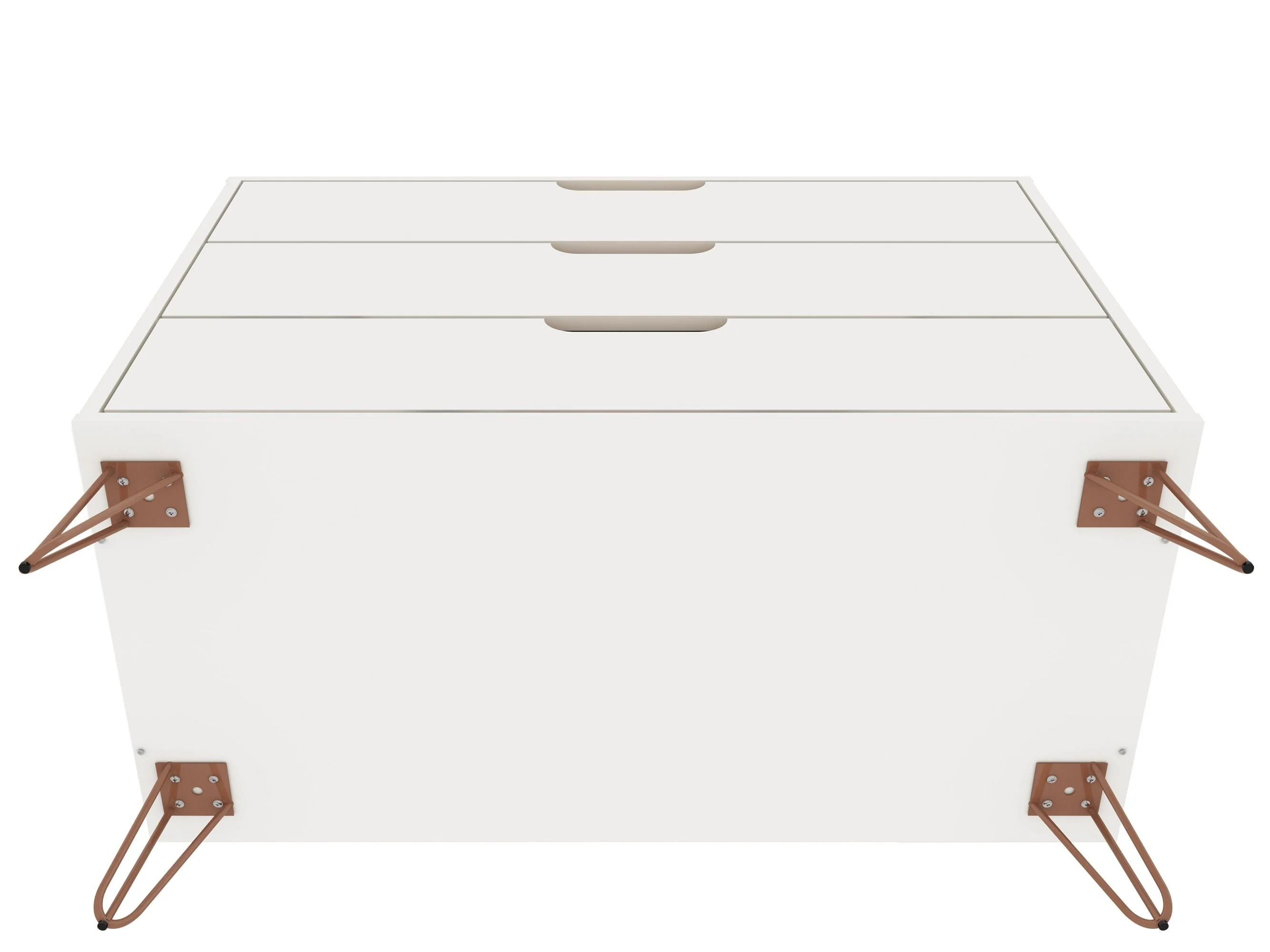 Rockefeller Dresser in White (set of 2) - Image 9
