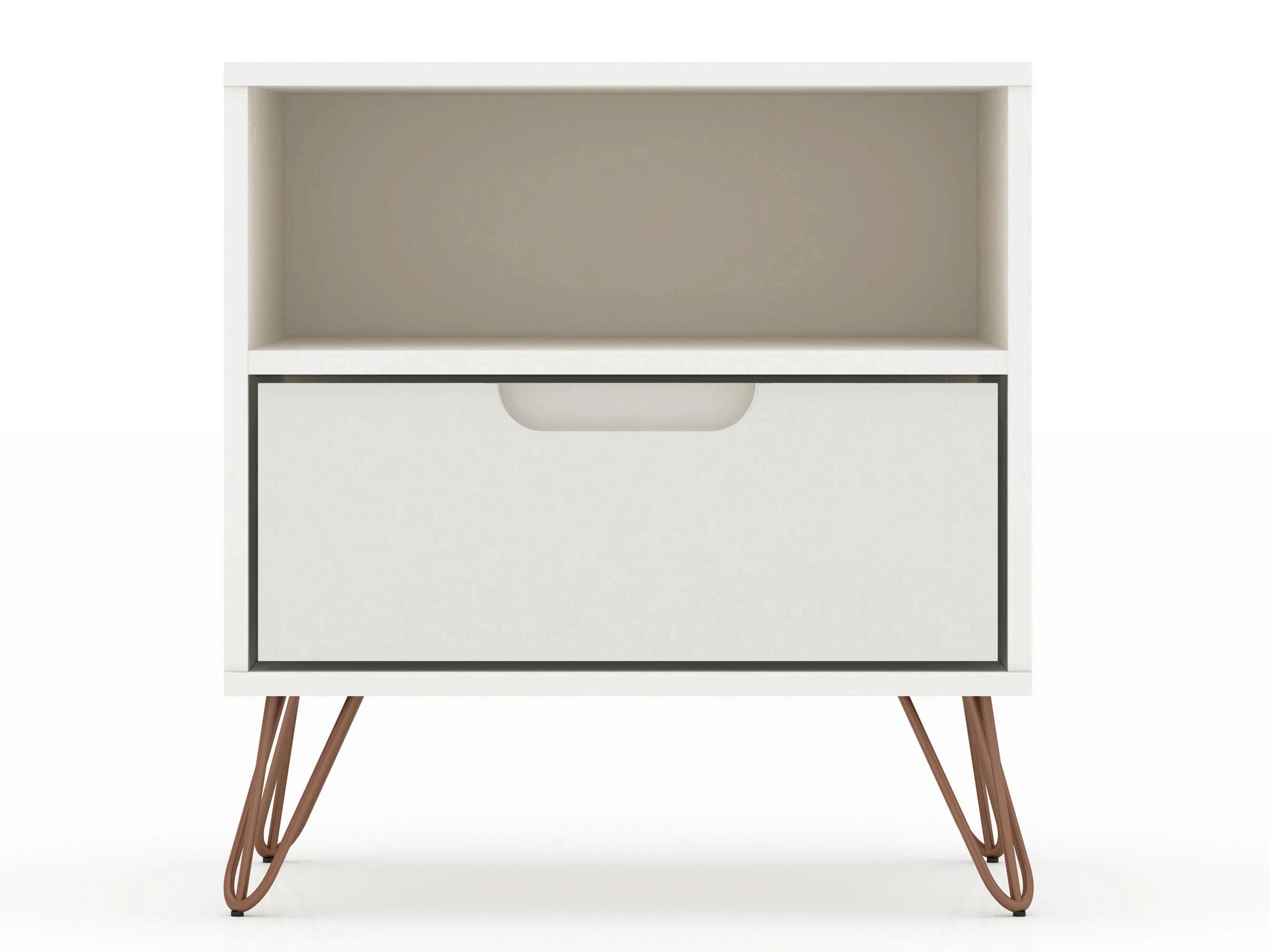 Rockefeller Nightstand 1.0 in Off White (set of 2) - Image 4