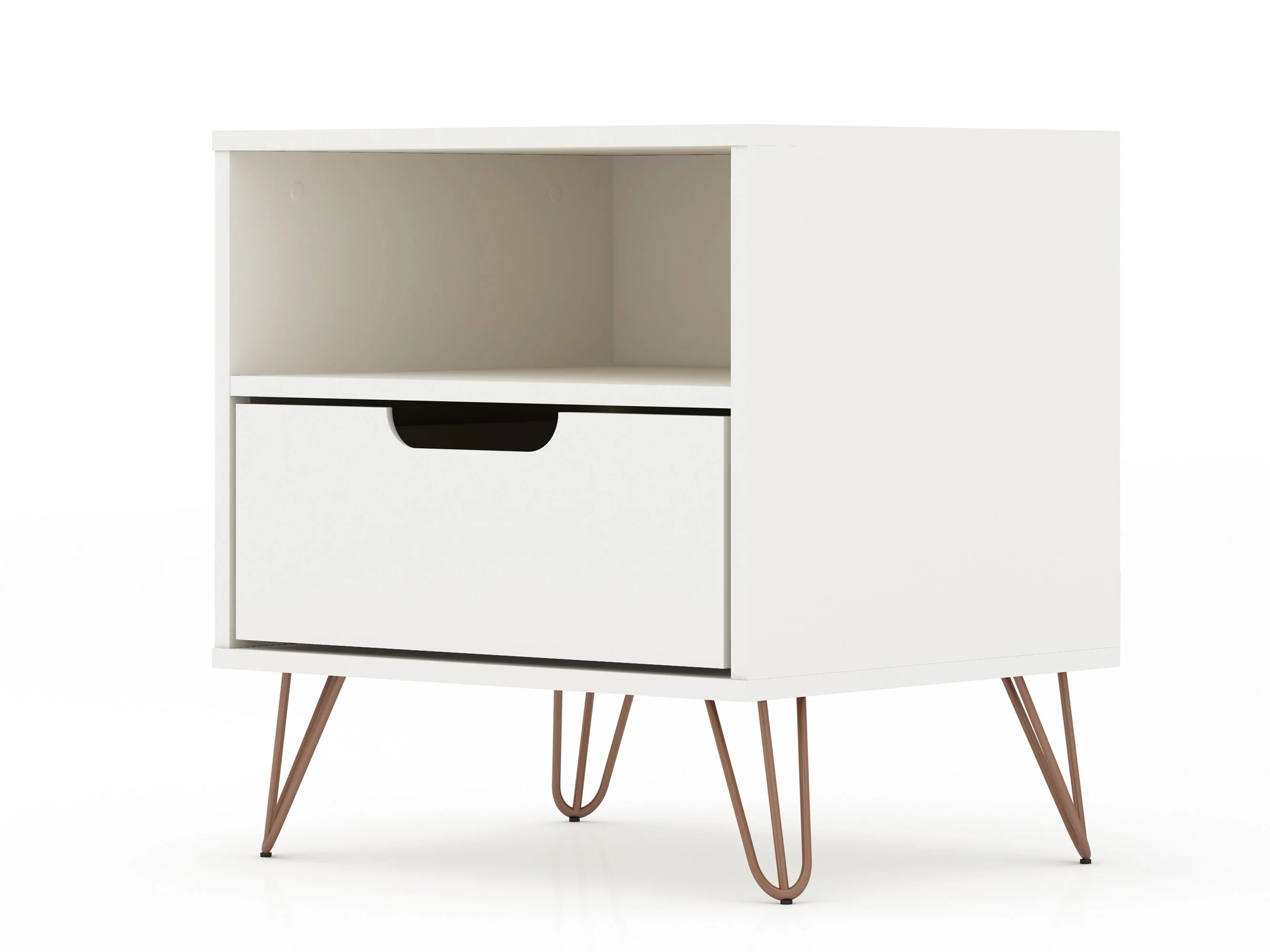 Rockefeller Nightstand 1.0 in White (set of 2) - Image 9