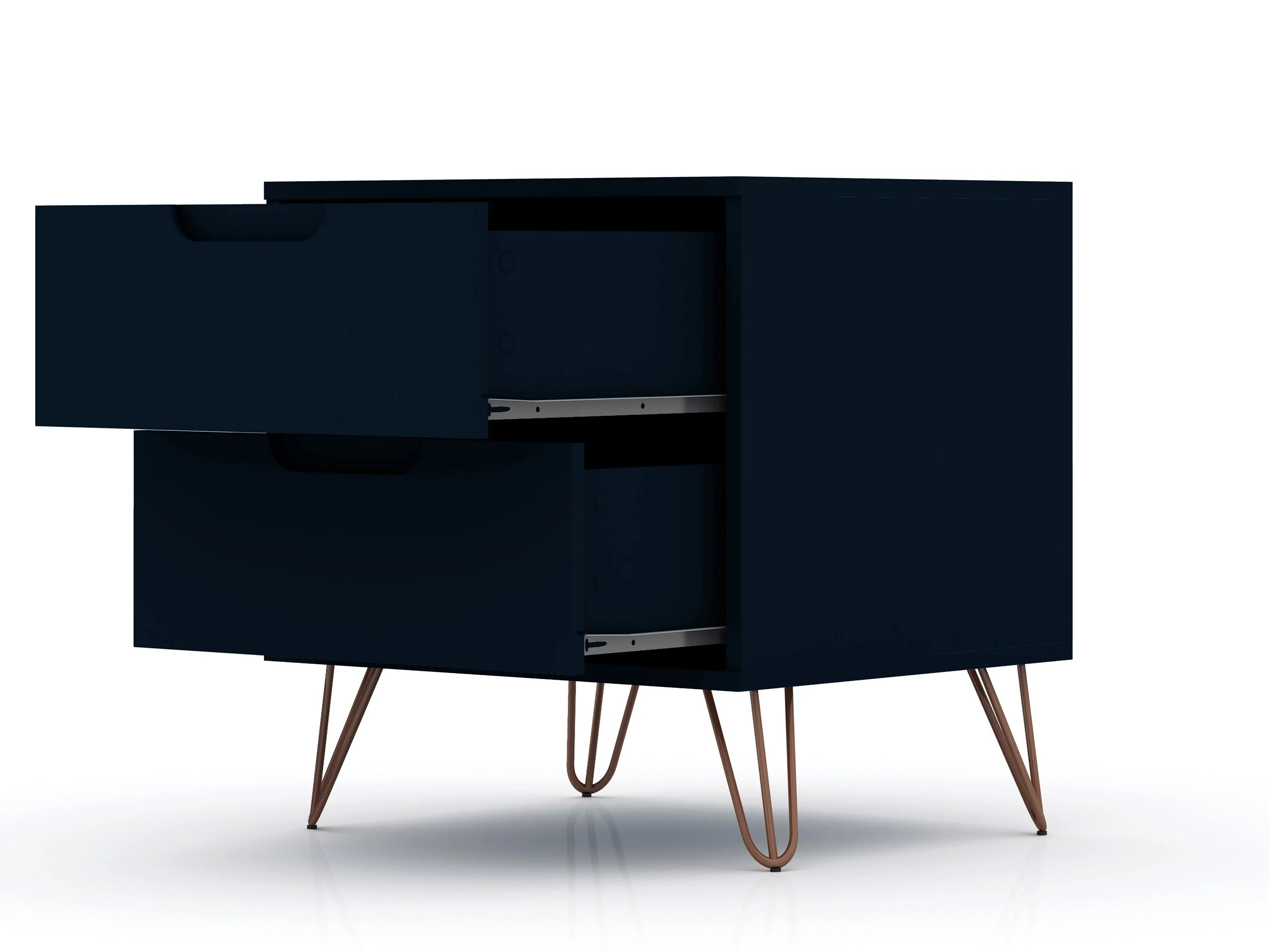 Rockefeller Nightstand 2.0 in Tatiana Midnight Blue (set of 2) - Image 5