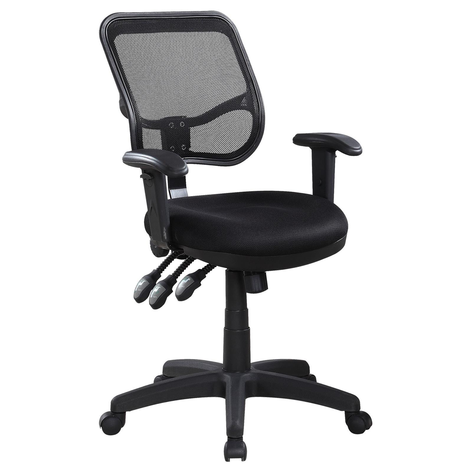 Rollo Black Adjustable Height Office Chair - Image 3