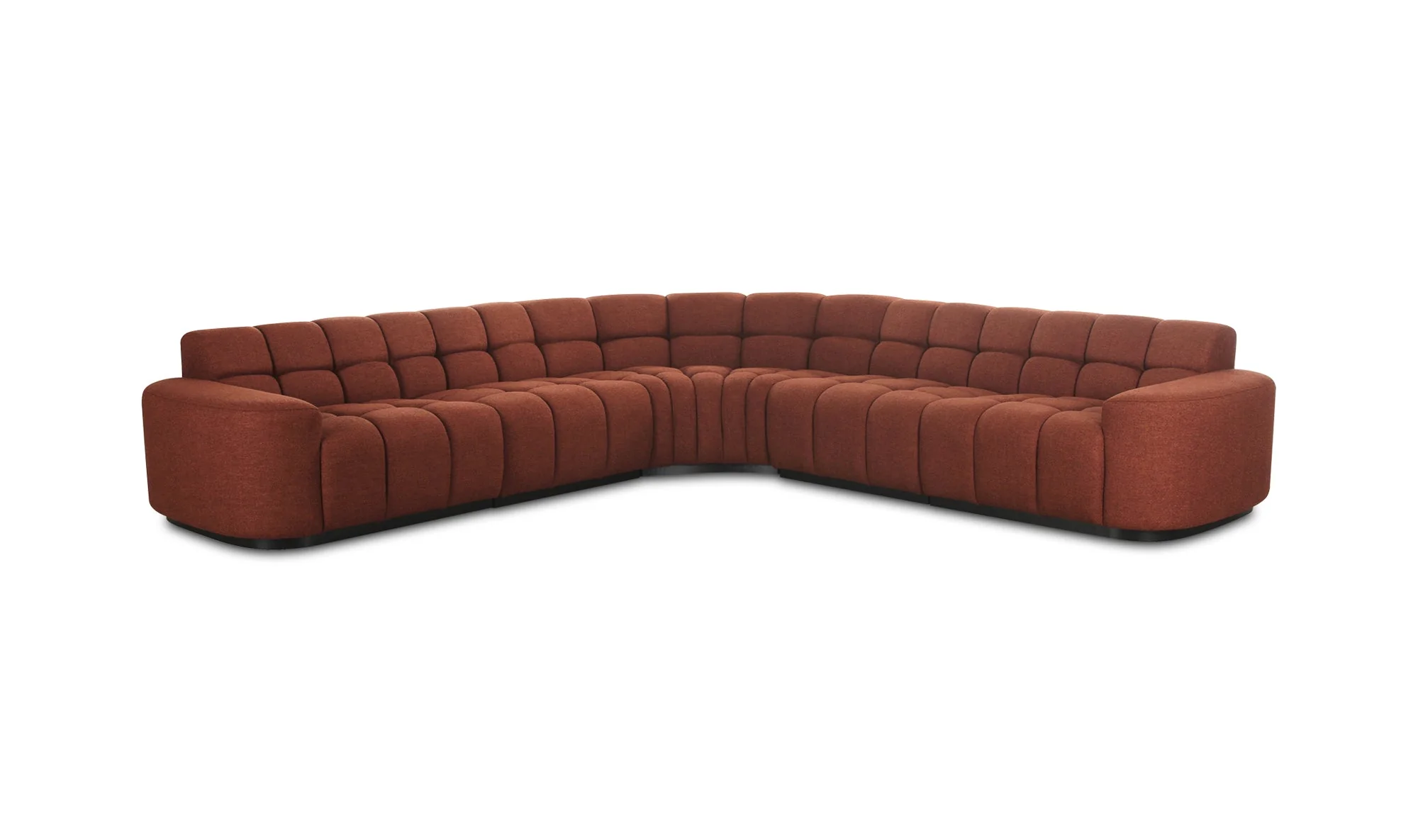 Roman L-Shaped Sectional Rust - Image 12