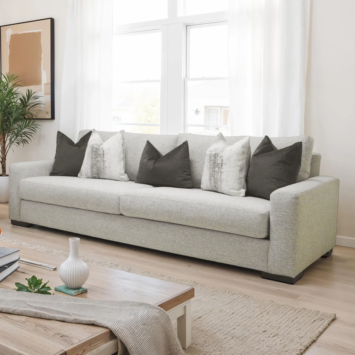 Romsey Light Gray Sofa