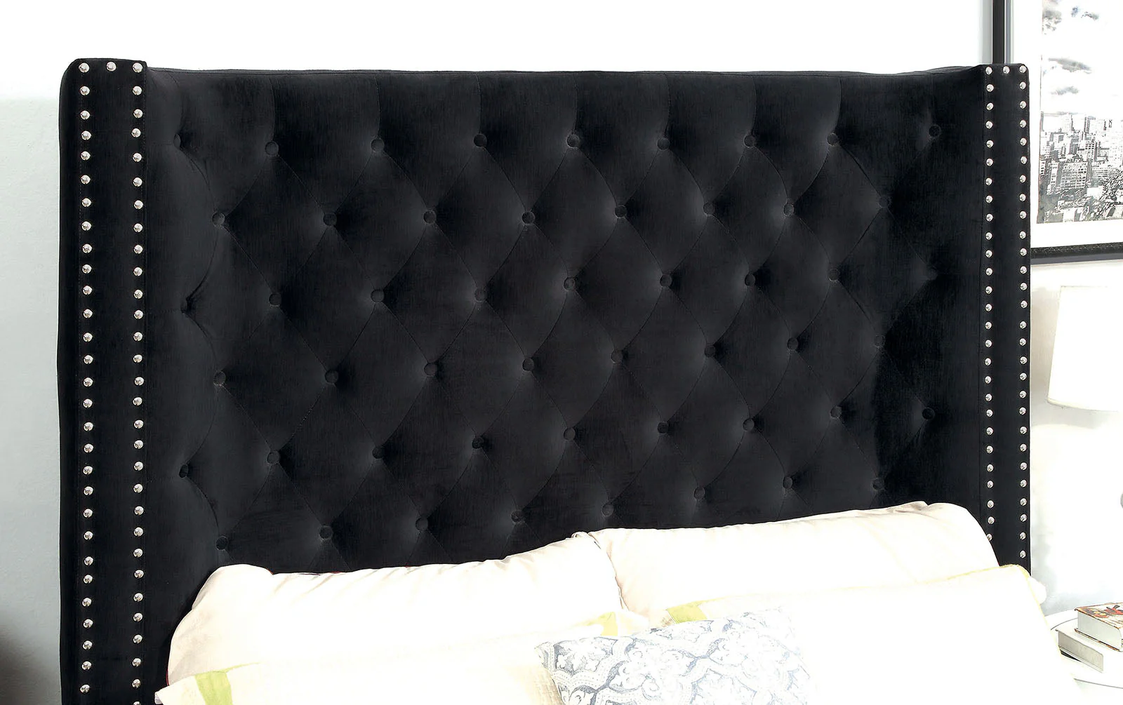 Rosabelle Black King Bed - Image 2