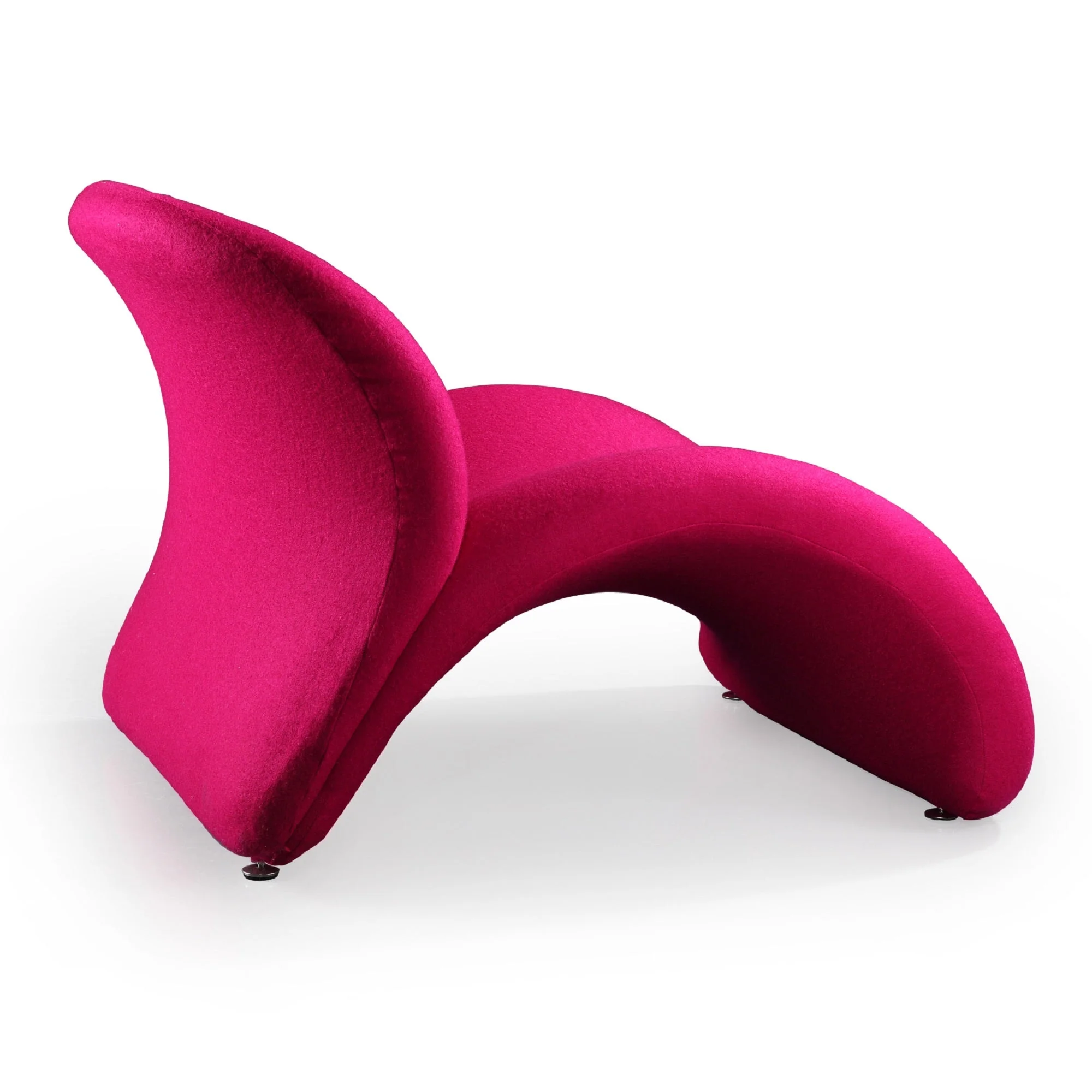 Rosebud Accent Chair in Fuchsia - Image 5