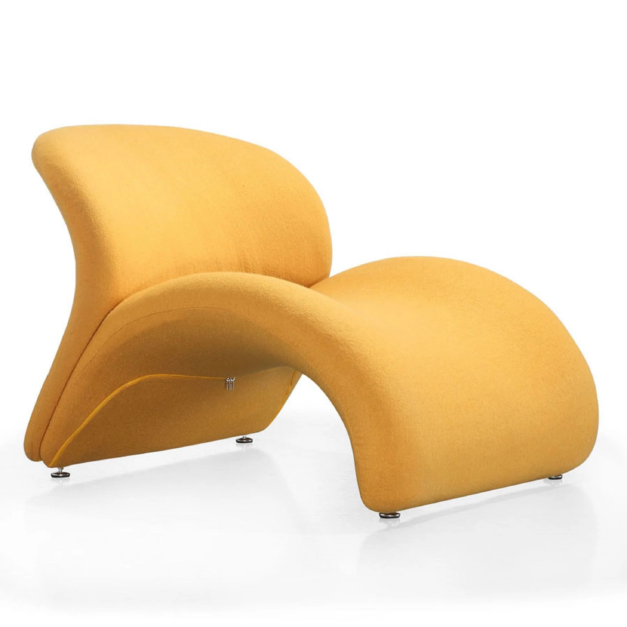 Rosebud Accent Chair in Yellow (set of 2) - Image 3