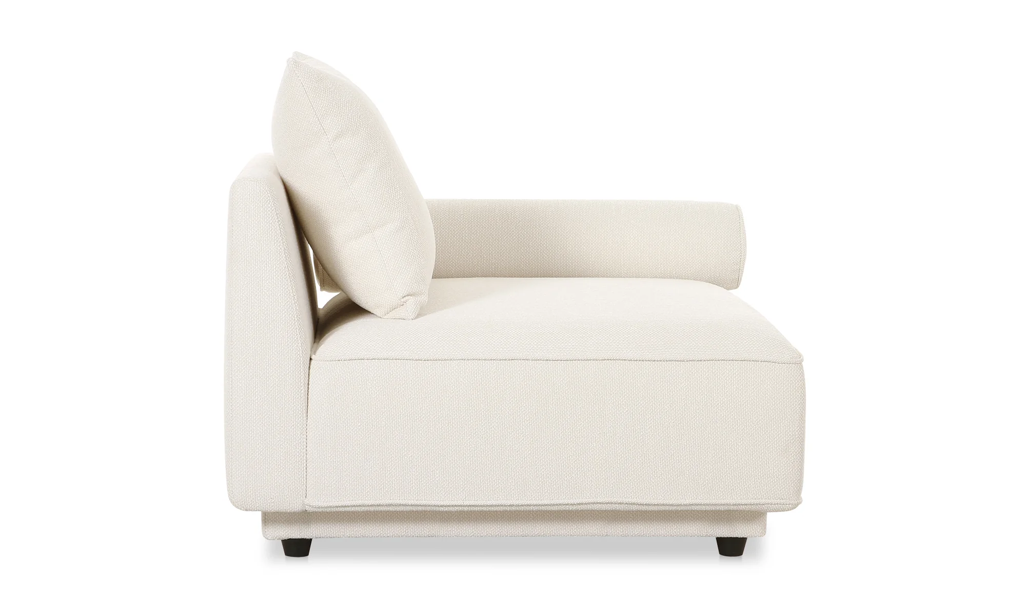 Rosello Right Arm Facing Chair - White - Image 3