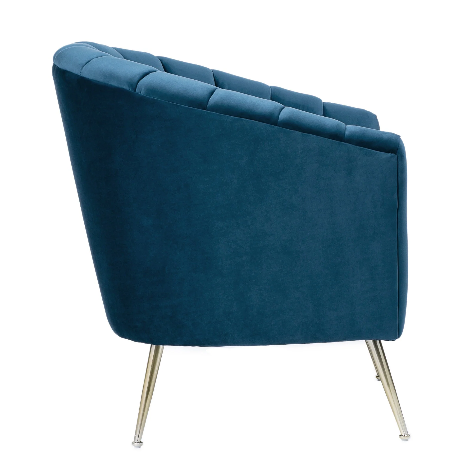Rosemont Accent Chair in Blue and Gold - Image 5