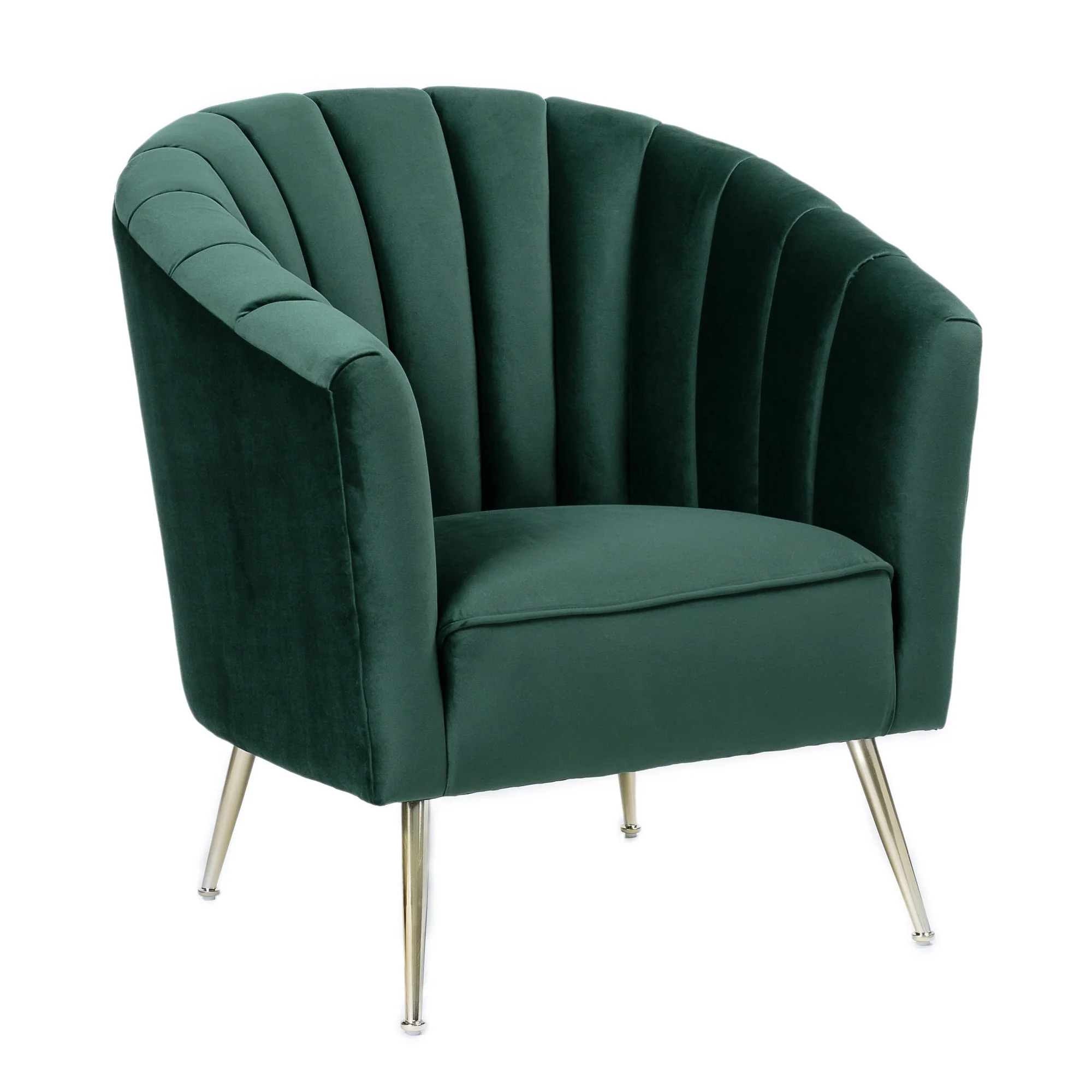 Rosemont Accent Chair in Green and Gold (set of 2) - Image 3