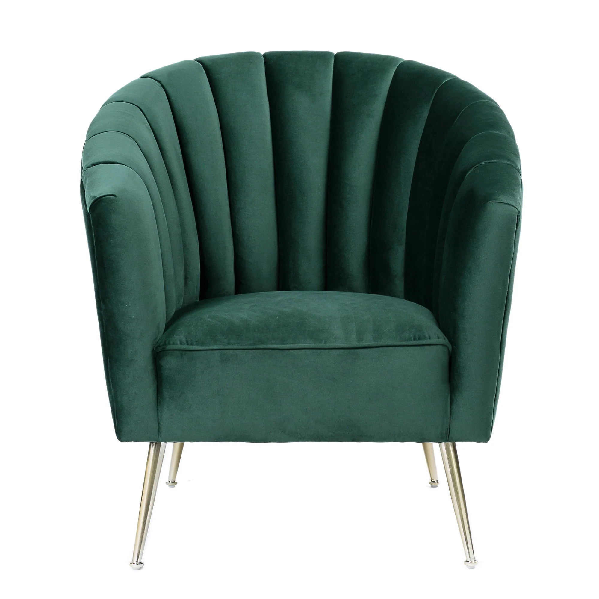 Rosemont Accent Chair in Green and Gold (set of 2) - Image 4