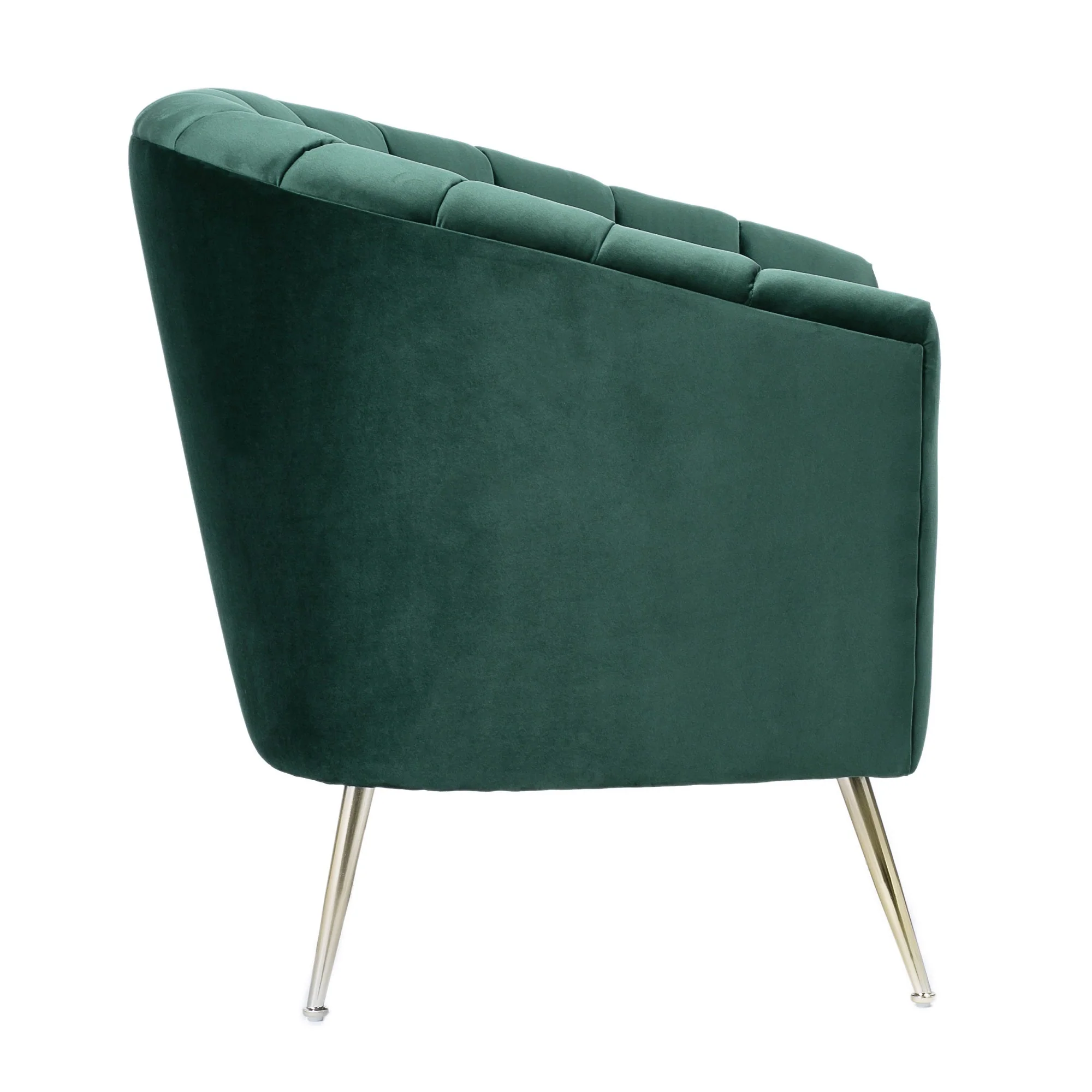 Rosemont Accent Chair in Green and Gold (set of 2) - Image 5