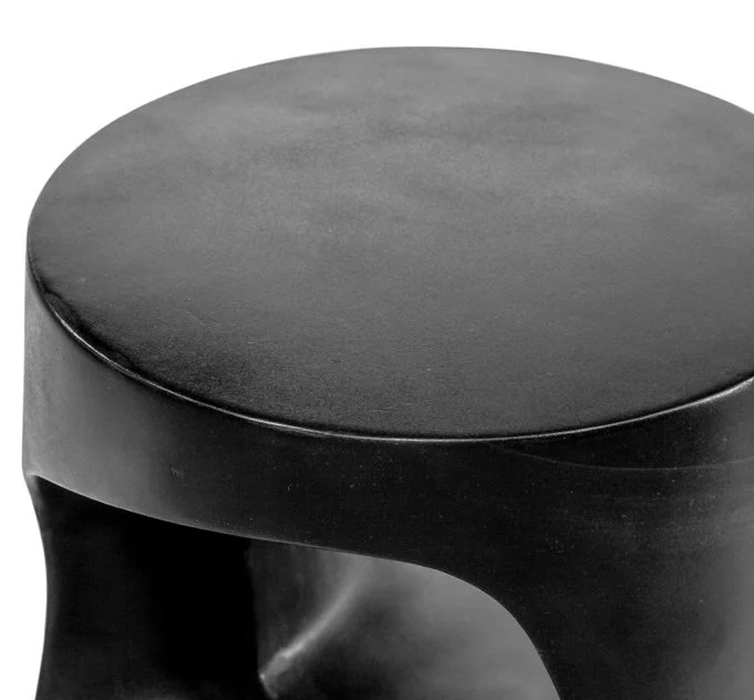 Rothko Outdoor Stool Black - Image 4