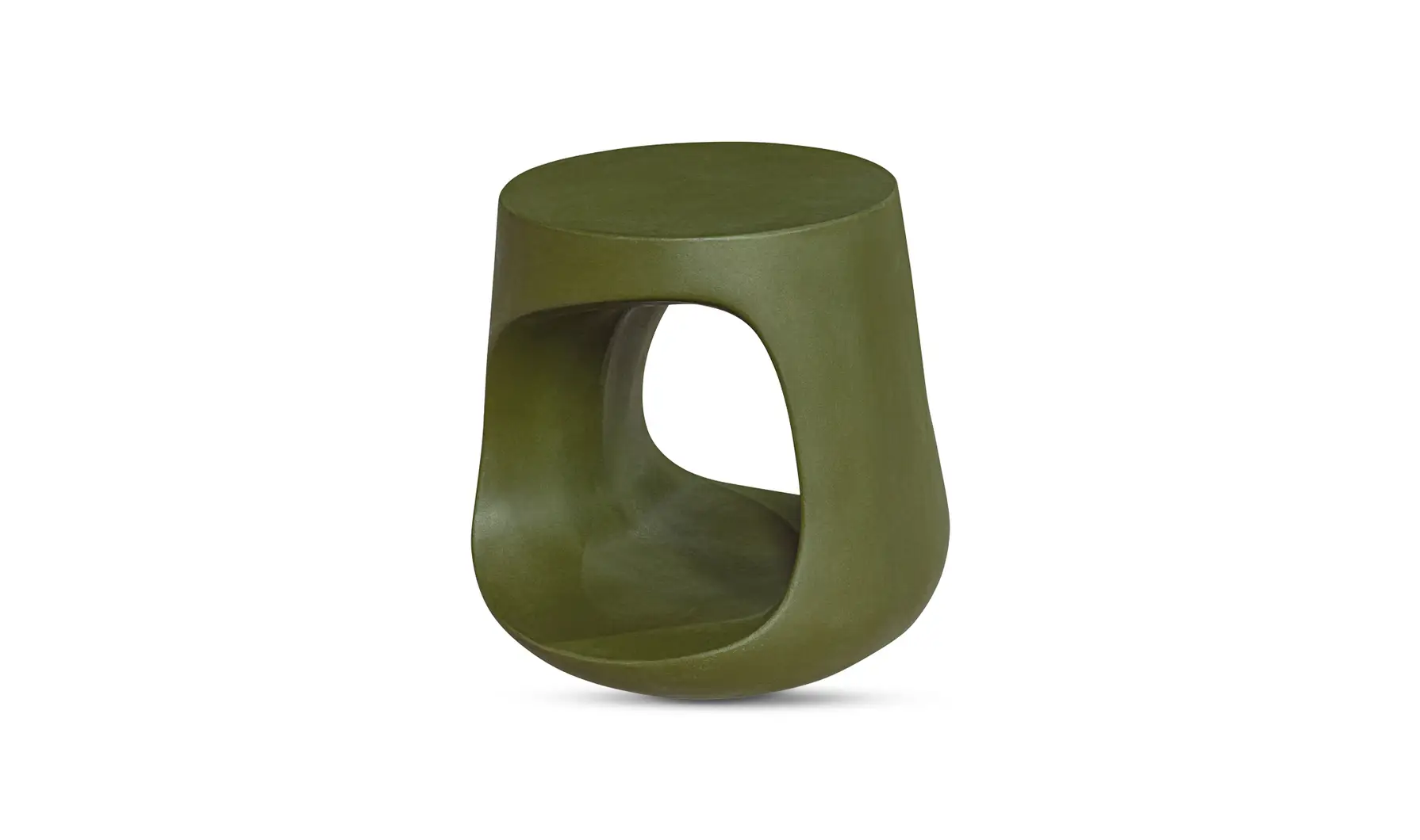 Rothko Outdoor Stool Green - Image 2