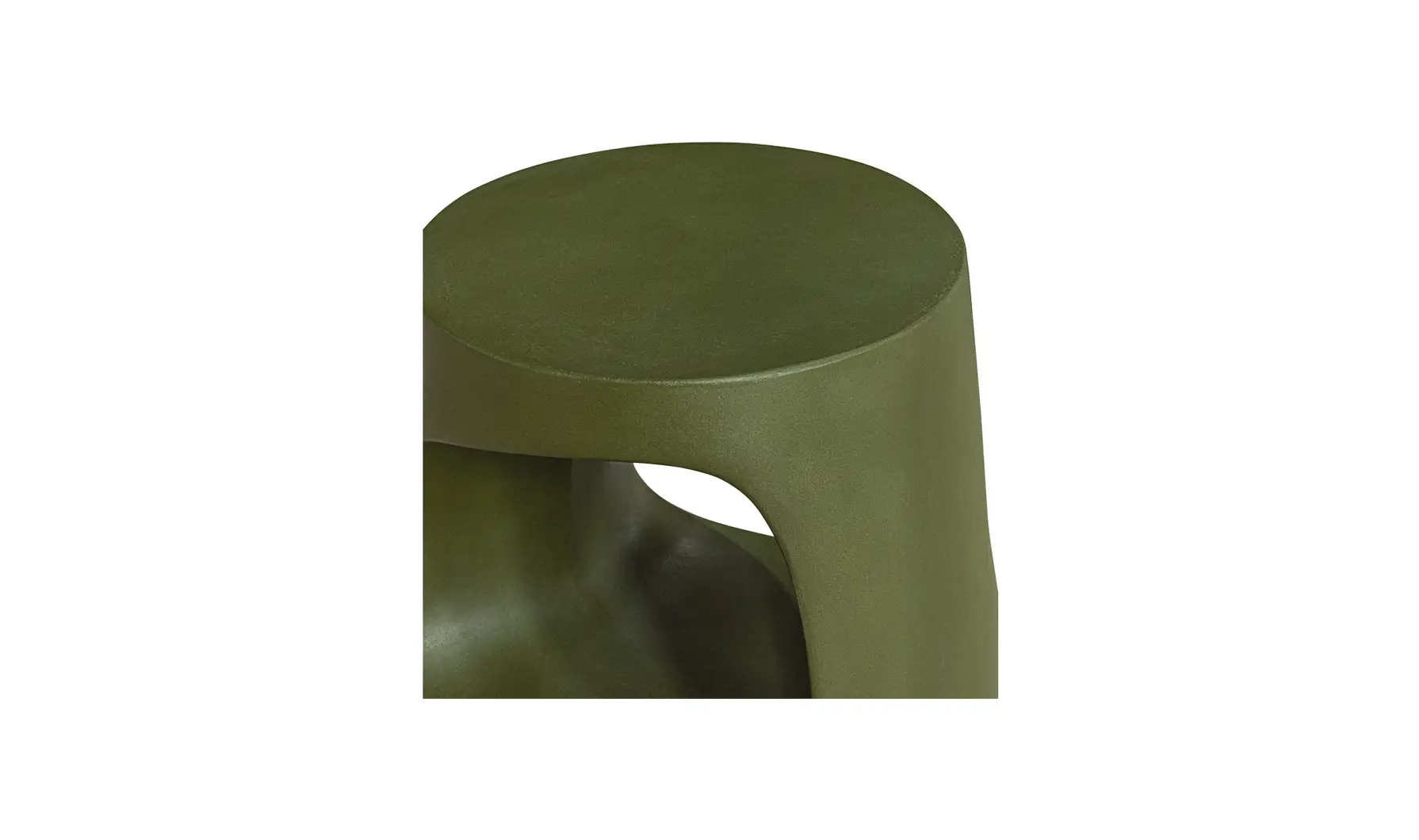 Rothko Outdoor Stool Green - Image 5