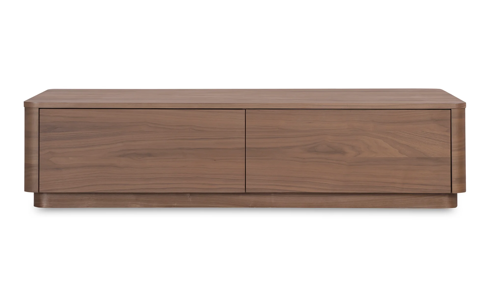 Round Off Coffee Table Walnut Brown - Image 3